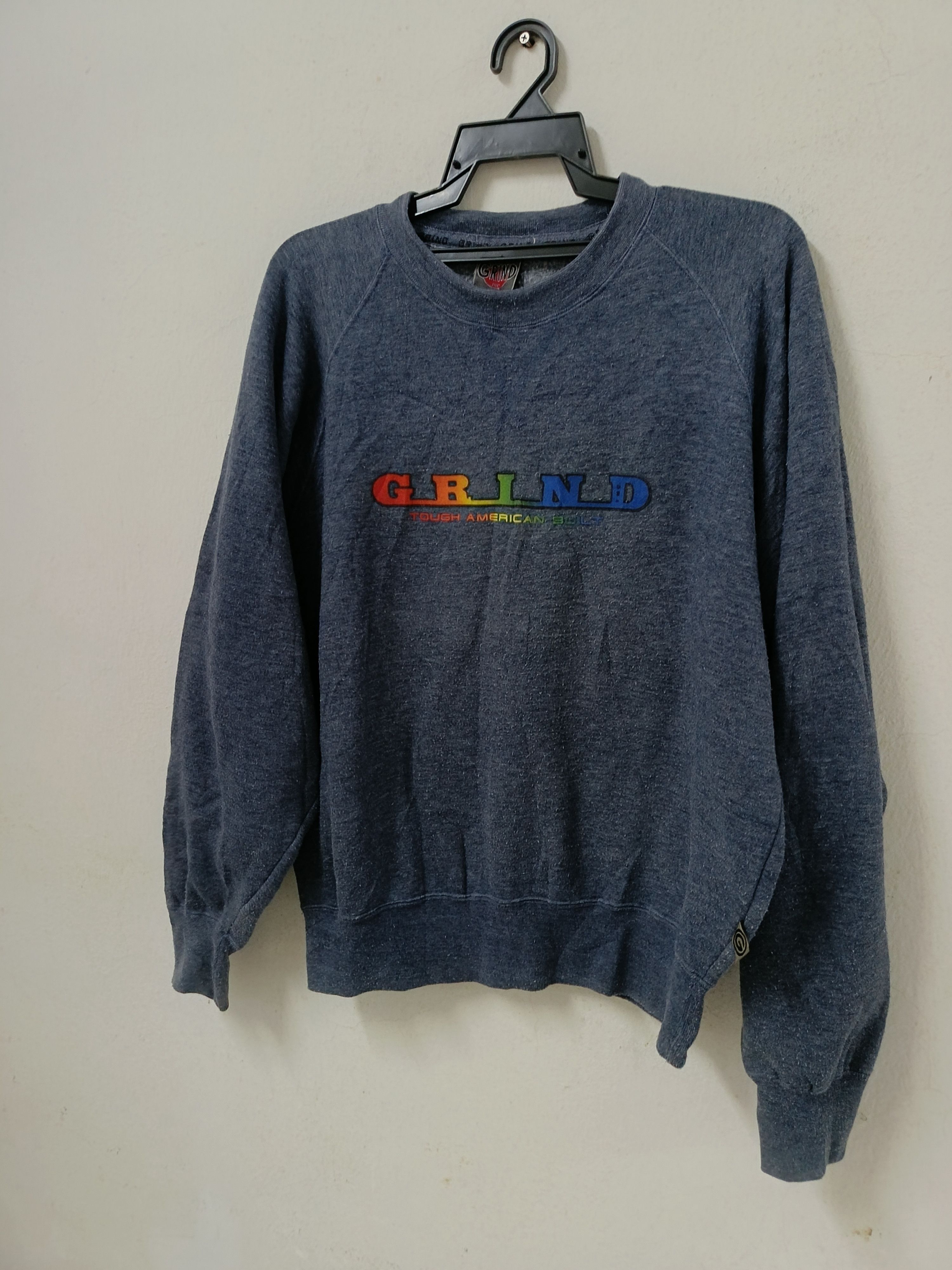 Japanese Brand × Sex Skateboards × Vintage Vtg 90 Grind Inc Skate Jumper Size US M / EU 48-50 / 2 - 7 Thumbnail