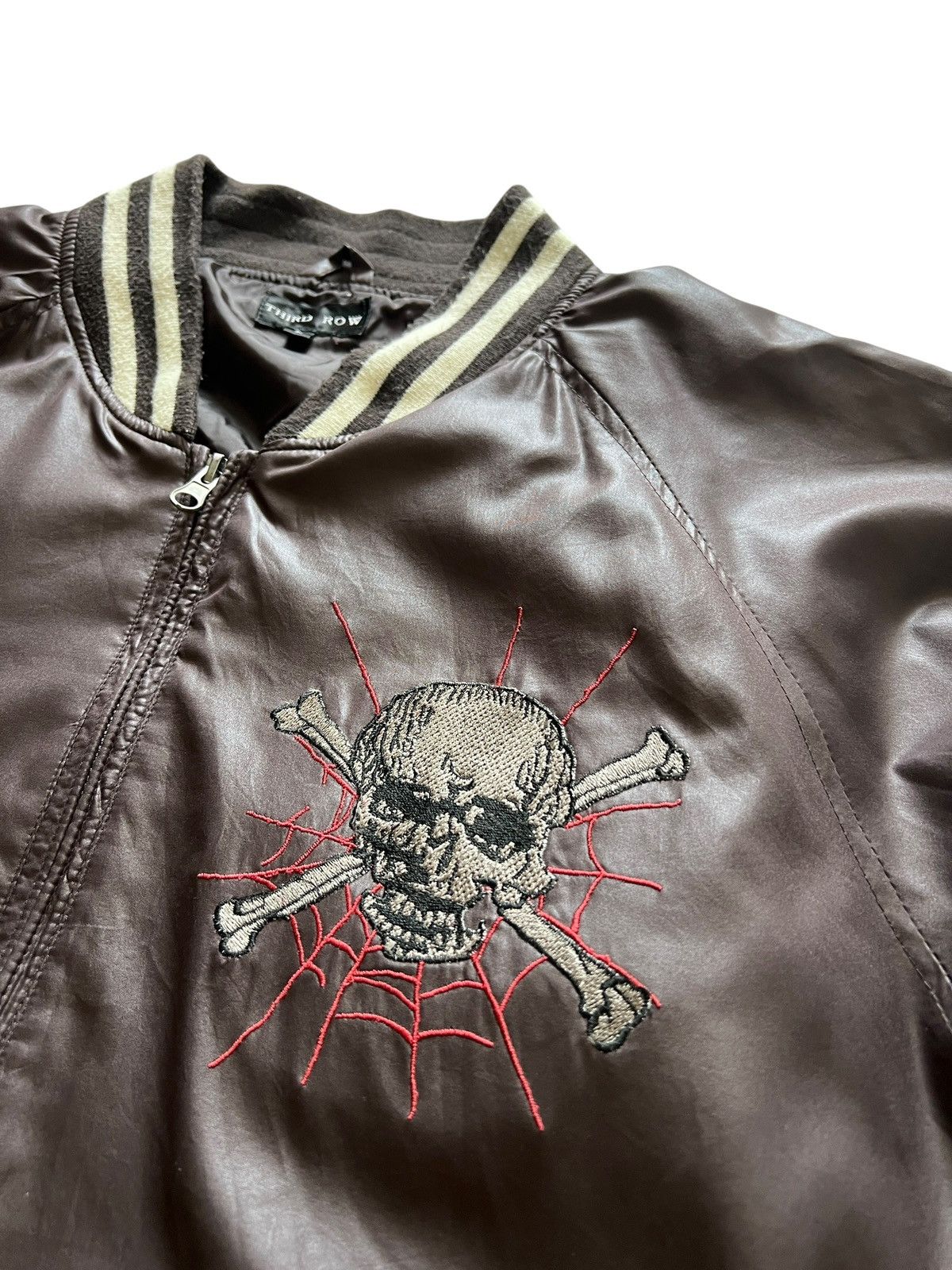 Japanese Brand Third Row 🇯🇵 ‘Hell Angel” Embroidered Skull Souvenier Jacket Size US M / EU 48-50 / 2 - 7 Thumbnail