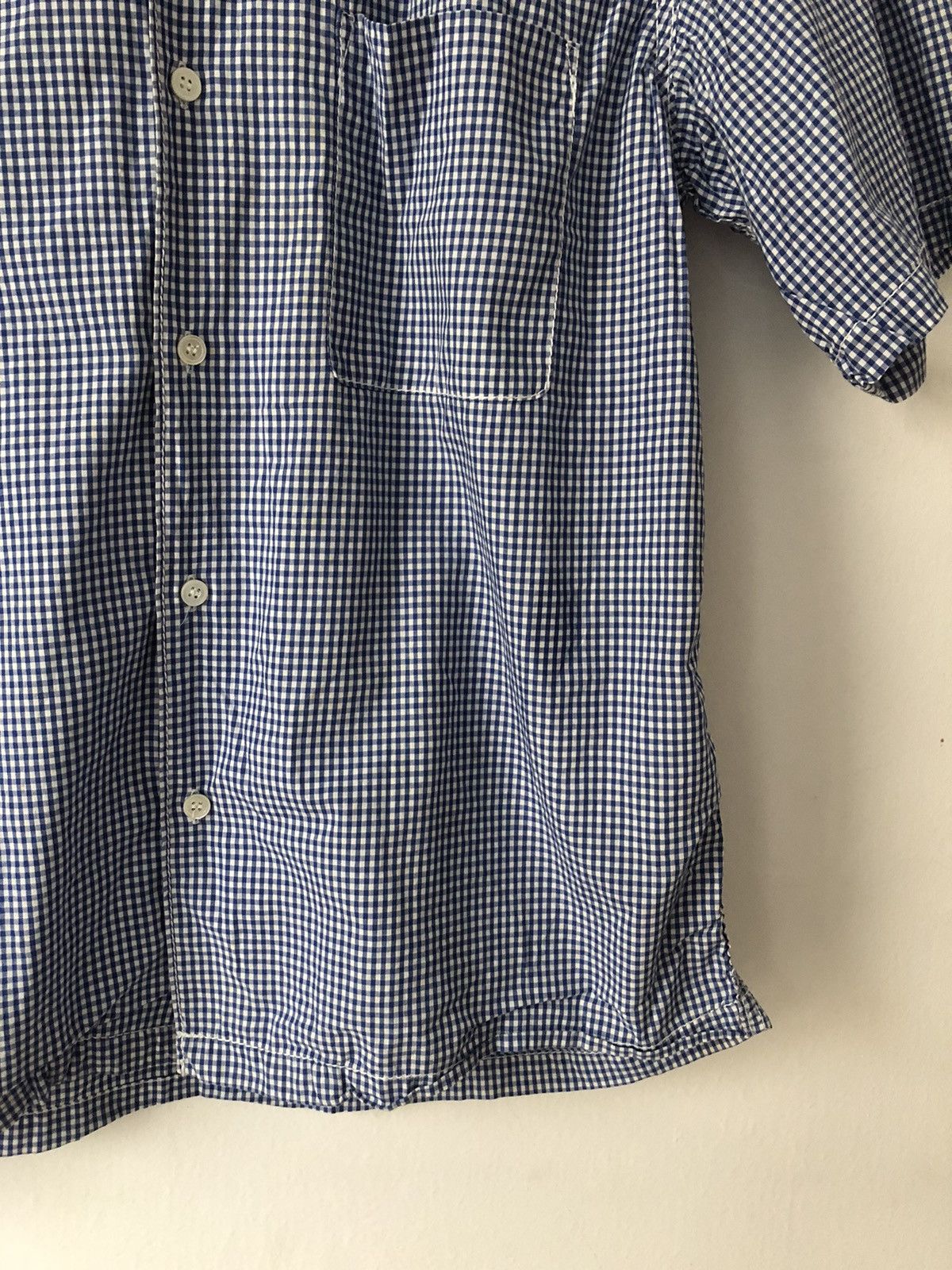 Comme des Garcons Homme Gingham camp shirt Size US M / EU 48-50 / 2 - 3 Thumbnail