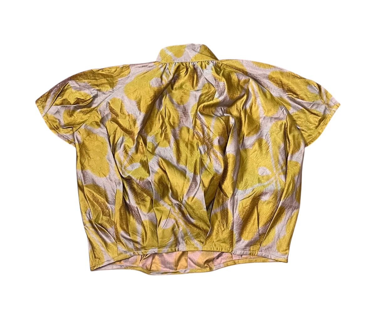 Dries Van Noten *FINAL DROP* Vintage dries van noten silk two tone blouse Size M / US 6-8 / IT 42-44 - 5 Thumbnail
