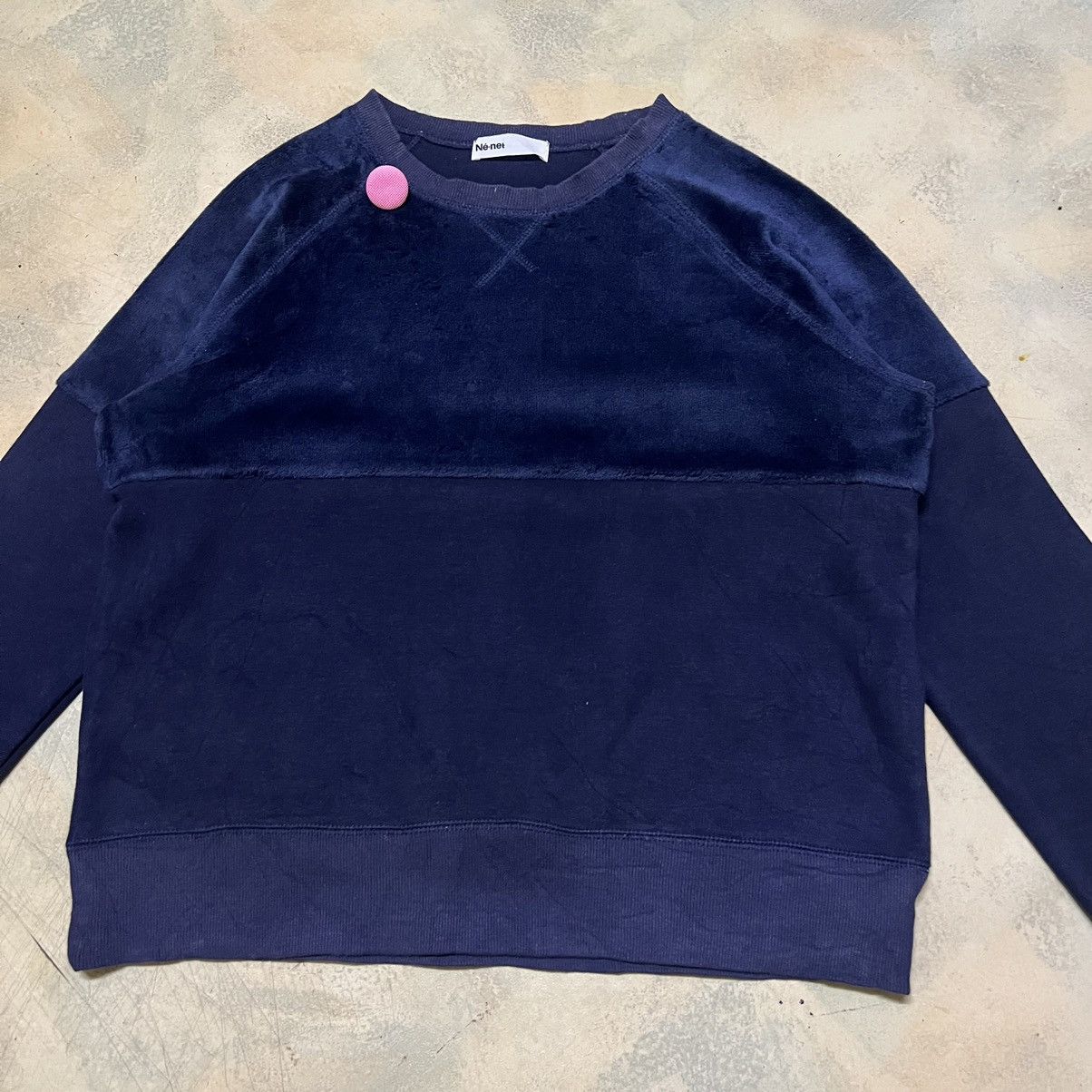 Issey Miyake × Japanese Brand × Ne-Net Ne-net by Issey Miyake Sweatshirt Size XS / US 0-2 / IT 36-38 - 3 Thumbnail
