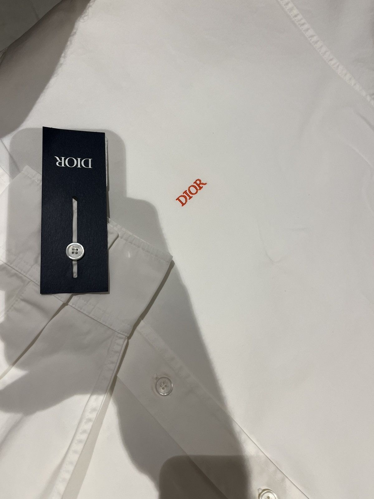 Dior Christian Dior Boxy poplin shirt Size US L / EU 52-54 / 3 - 8 Thumbnail