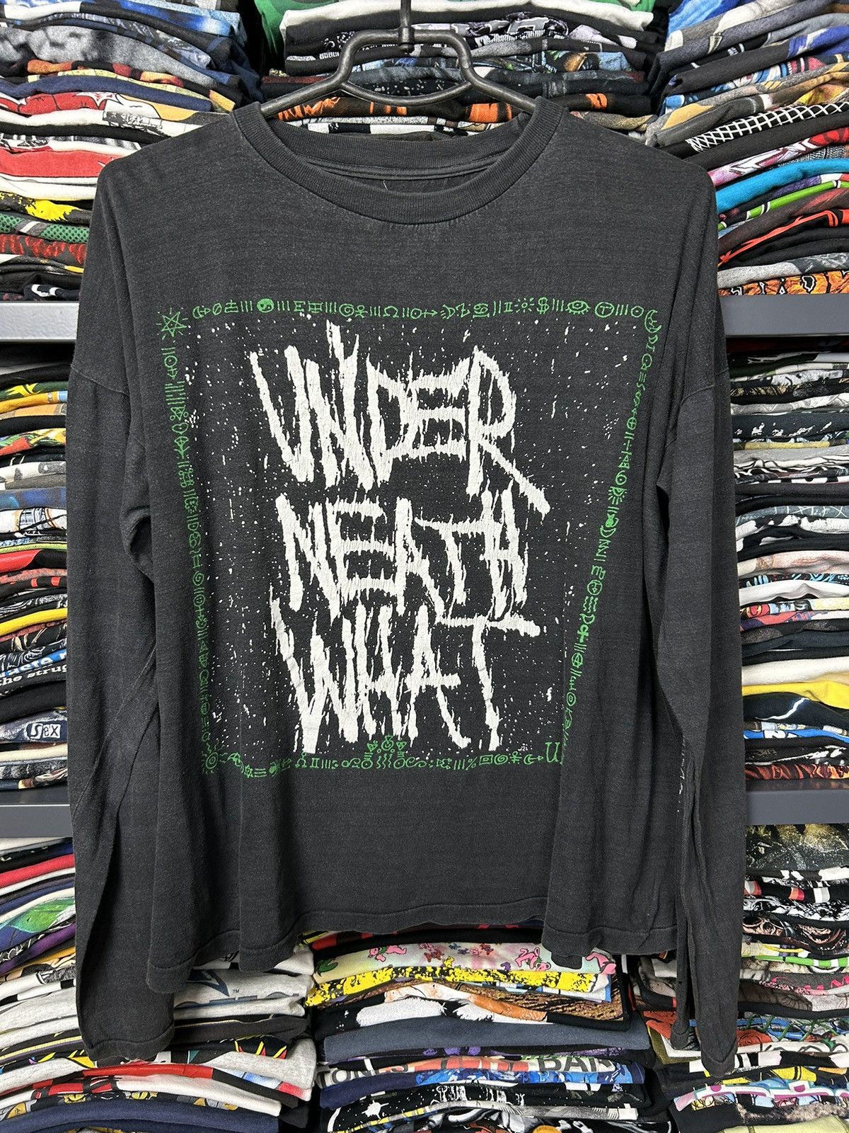 Band Tees × Vintage Vintage 90s Underneath What Band Long Sleeve Size US M / EU 48-50 / 2 - 1 Thumbnail