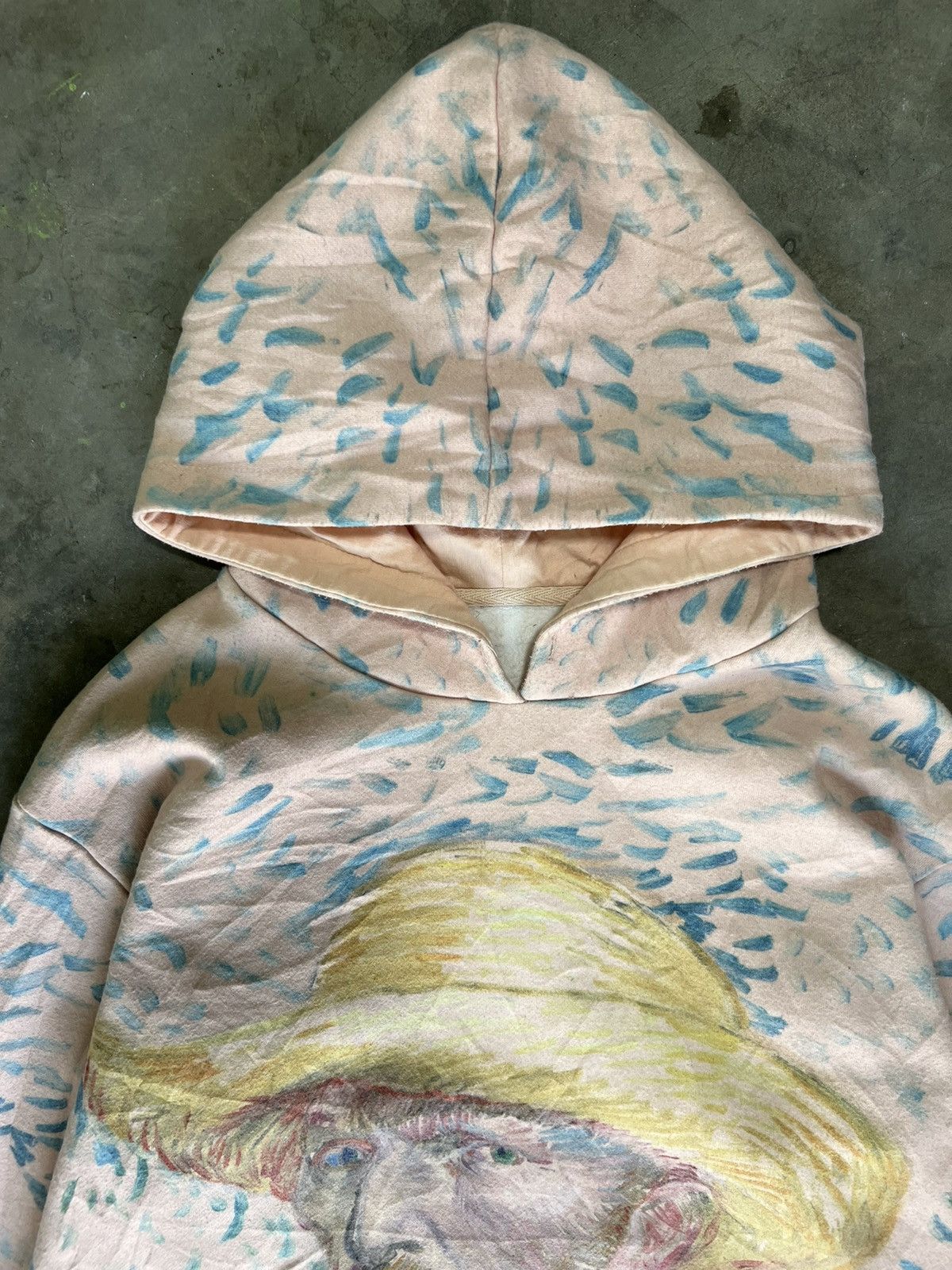 Vintage Vincent Van Gogh Art Painting Lace Up Hoodie Size US L / EU 52-54 / 3 - 8 Thumbnail