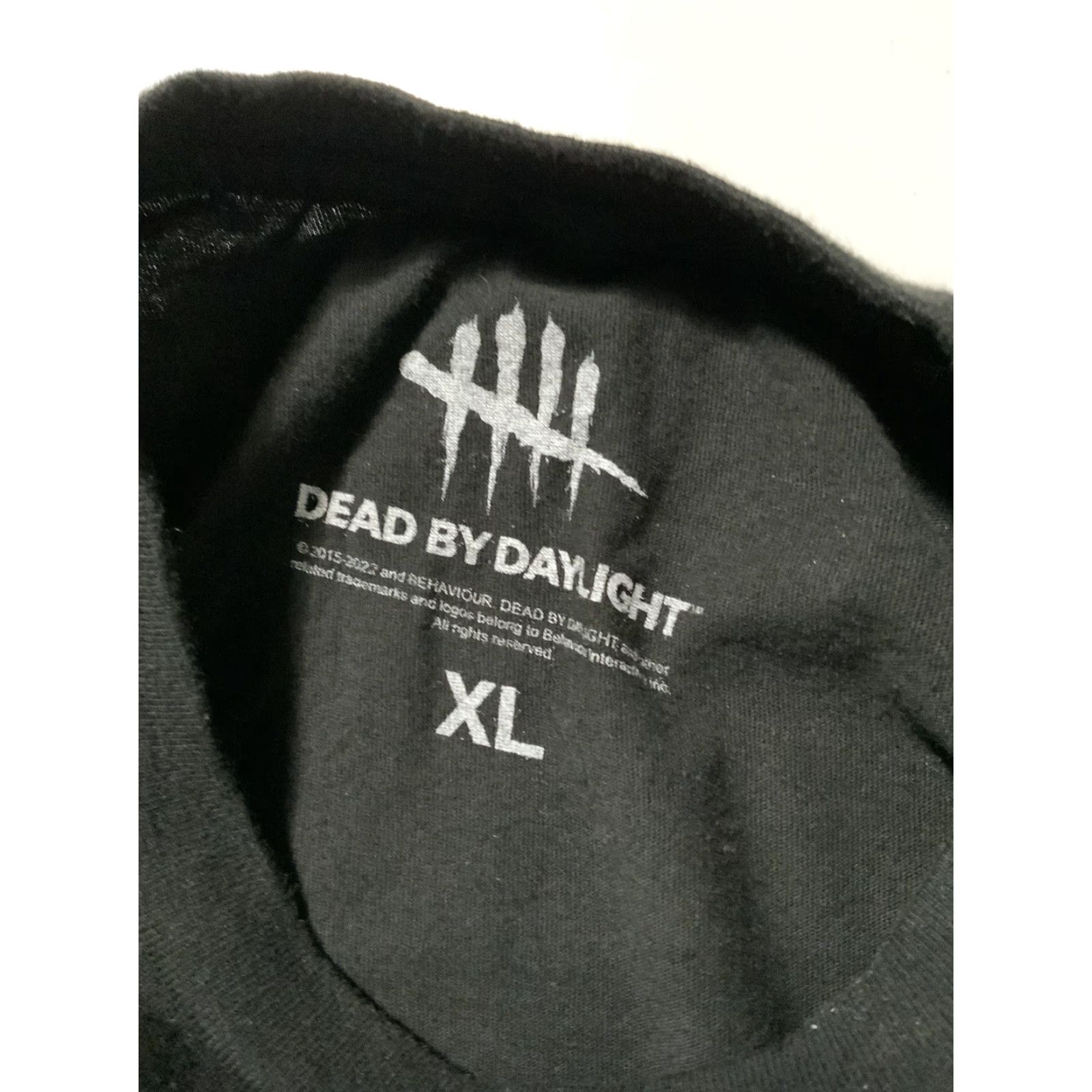 Vintage Dead By Daylight Behaviour Interactive Online Gaming Black Graphic T-Shirt XL Men Sz.XL Black Graphic T-Shirt Size US XL / EU 56 / 4 - 7 Thumbnail