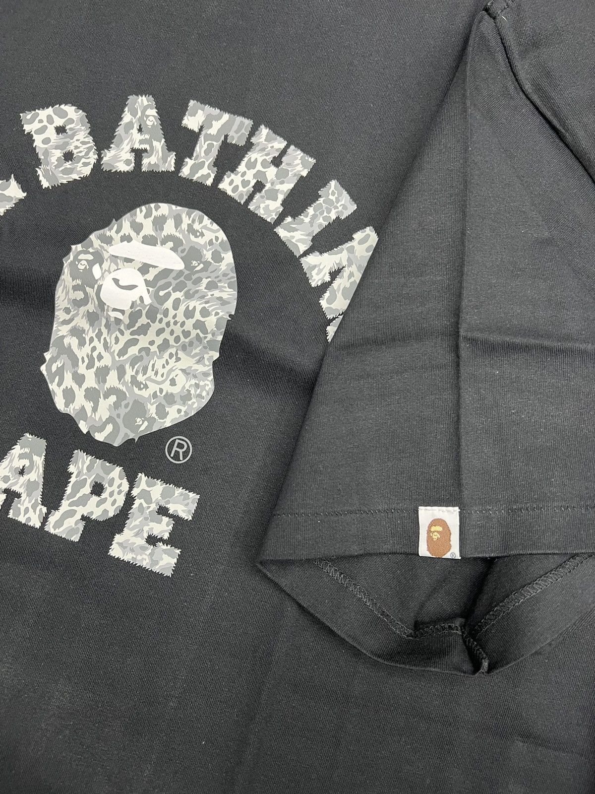 Bape Bape Wild Leopard College T-Shirt (3XL) Size US XXL / EU 58 / 5 - 3 Thumbnail