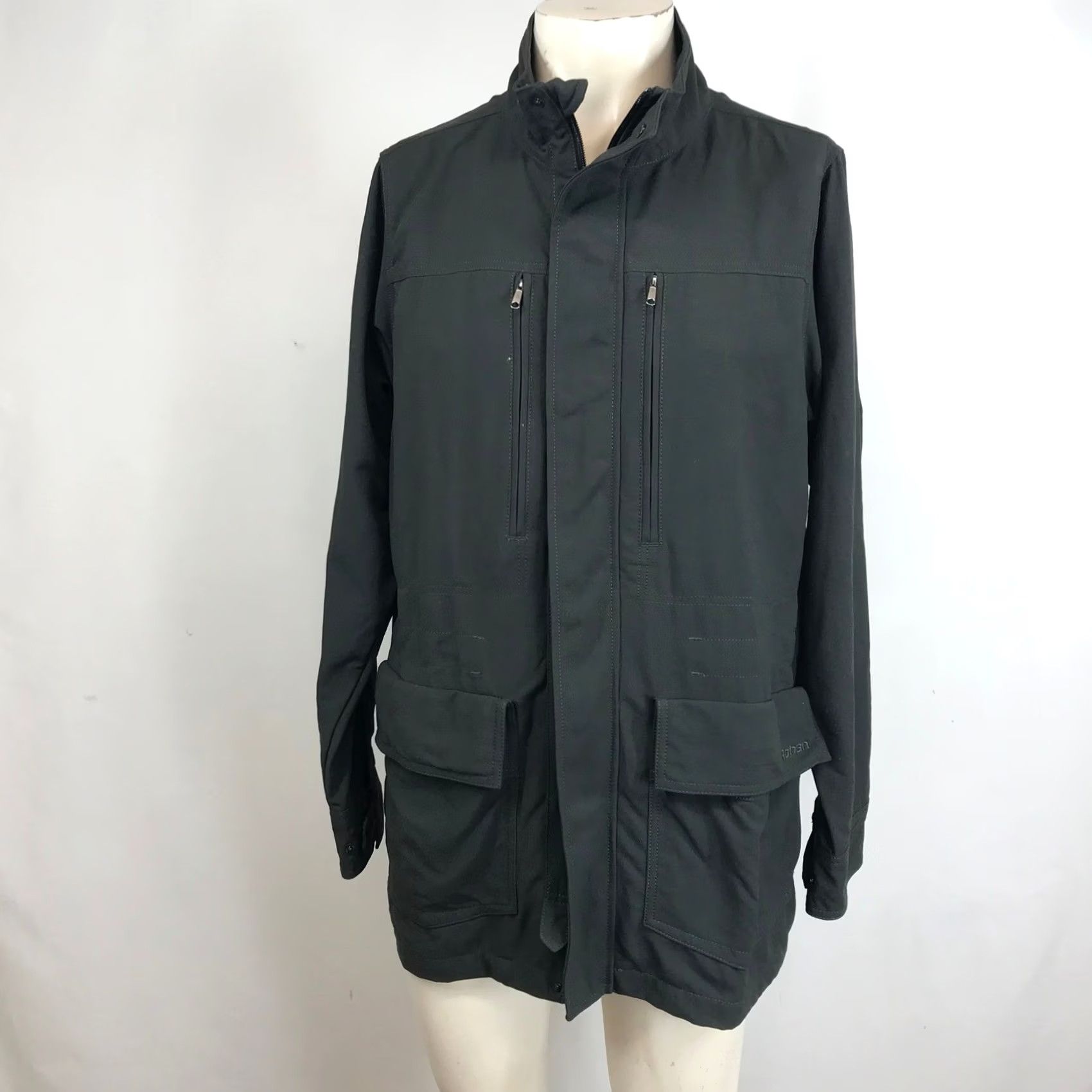 Vintage Rohan Jacket Dark Gray Utility Field Jacket Medium Mens Regular Size M Size US M / EU 48-50 / 2 - 2 Thumbnail