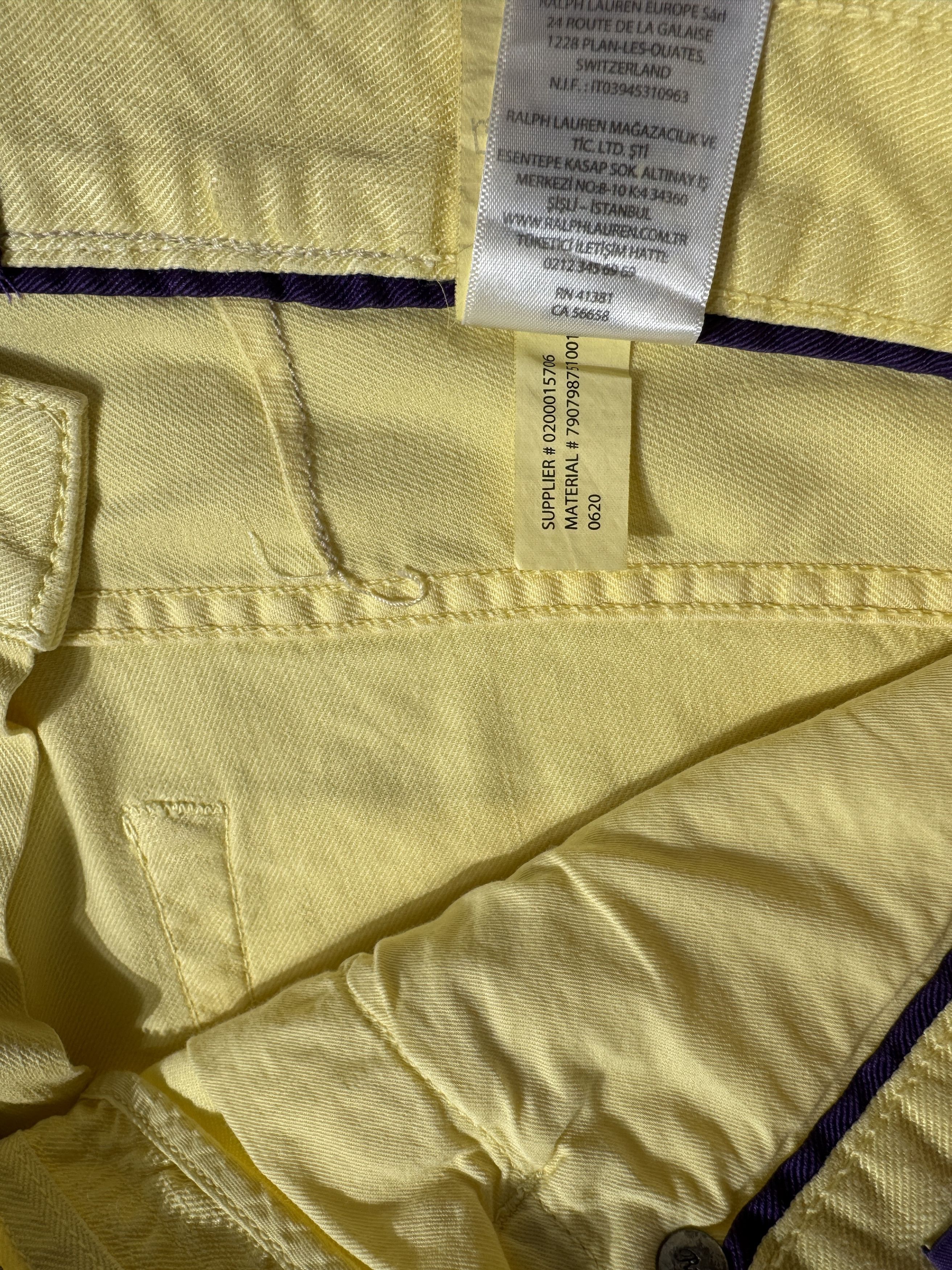 Ralph Lauren Purple Label Slim Fit Linen-Cotton Stretch Jean Size US 32 / EU 48 - 5 Thumbnail