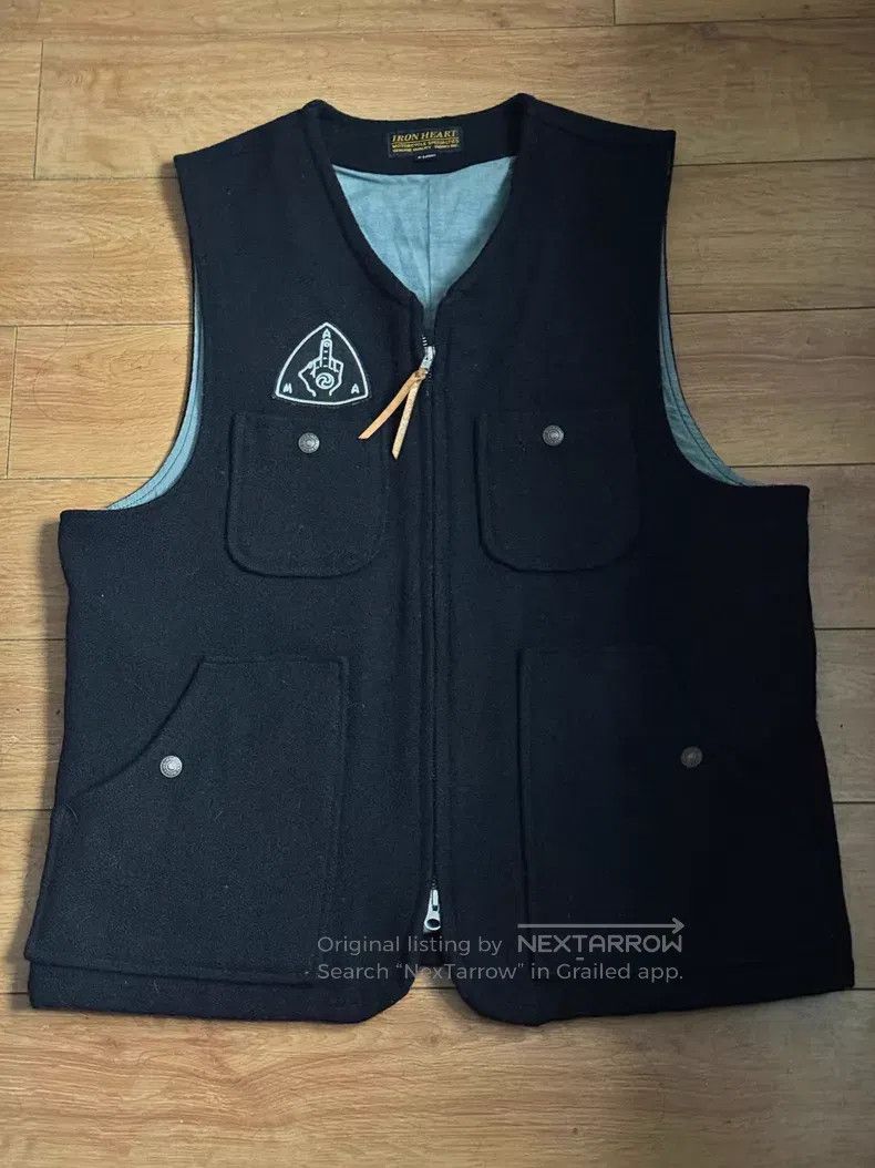 Iron Heart Iron Heart Wool vest Size US XL / EU 56 / 4 - 1 Thumbnail