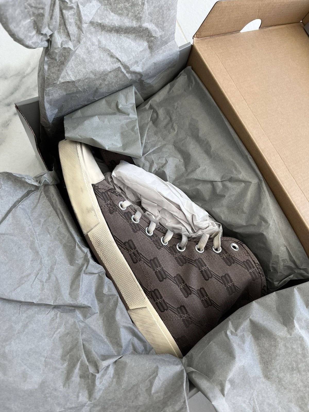 Balenciaga Balenciaga Paris high top Size US 9.5 / EU 42-43 - 6 Thumbnail