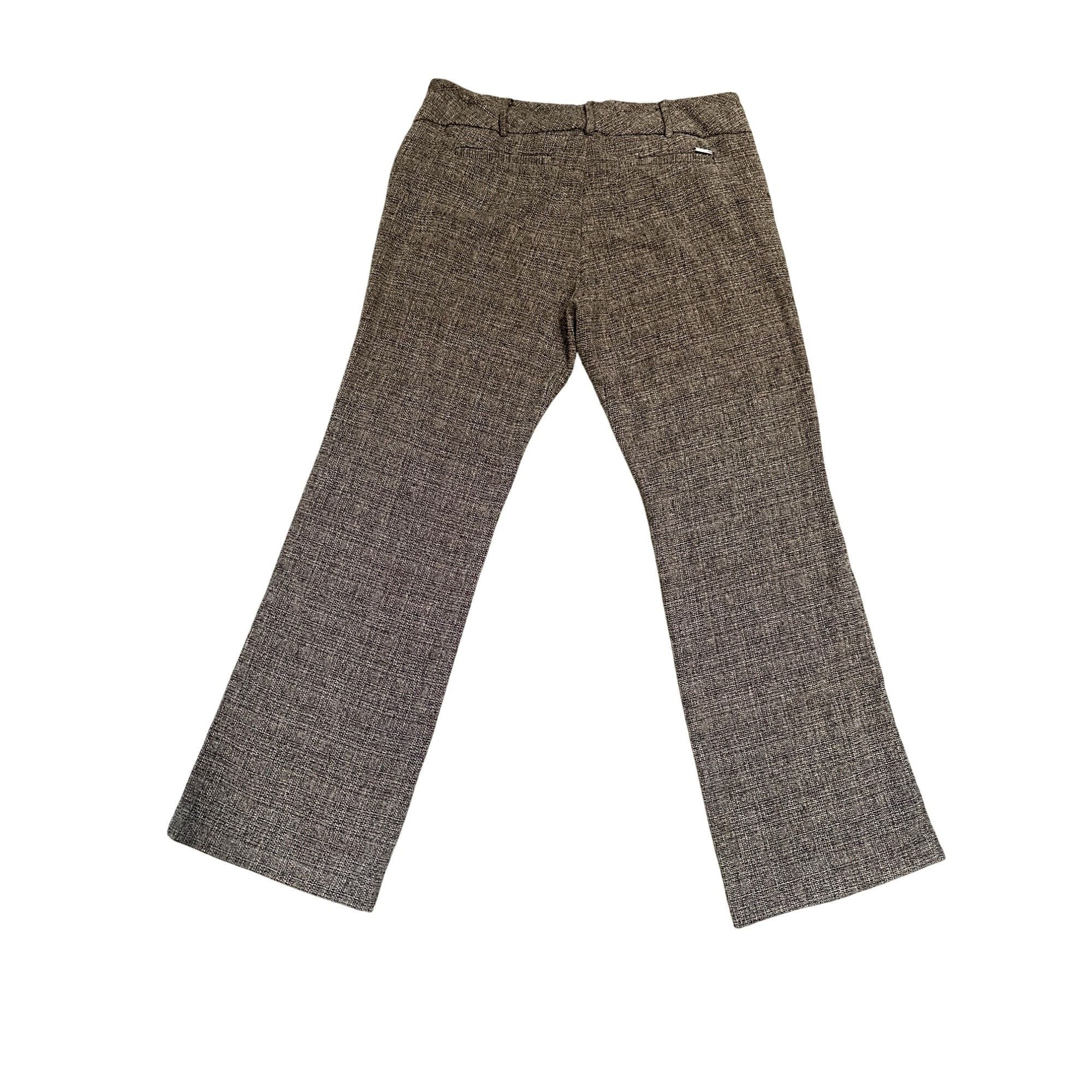 Other 7th Avenue Size 12 Tweed Trousers Flared Leg Tailored Work P Size 32" / US 10 / IT 46 - 6 Thumbnail