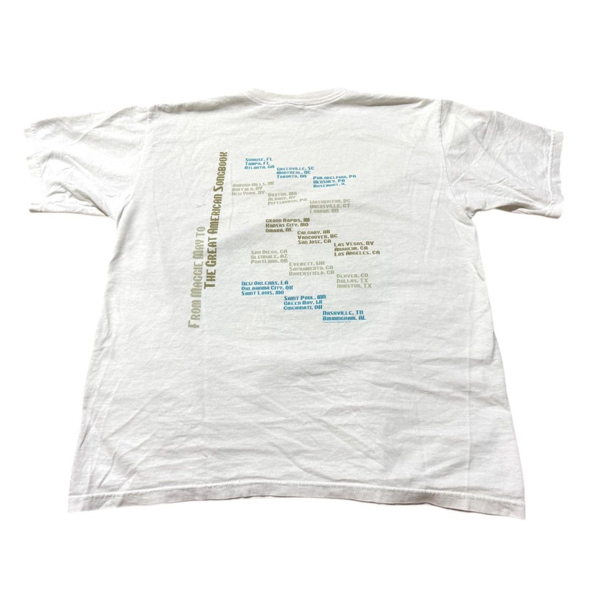 Band Tees × Vintage Vintage 2000s Rod Stewart 2004 Tour T Shirt Size US M / EU 48-50 / 2 - 2 Thumbnail