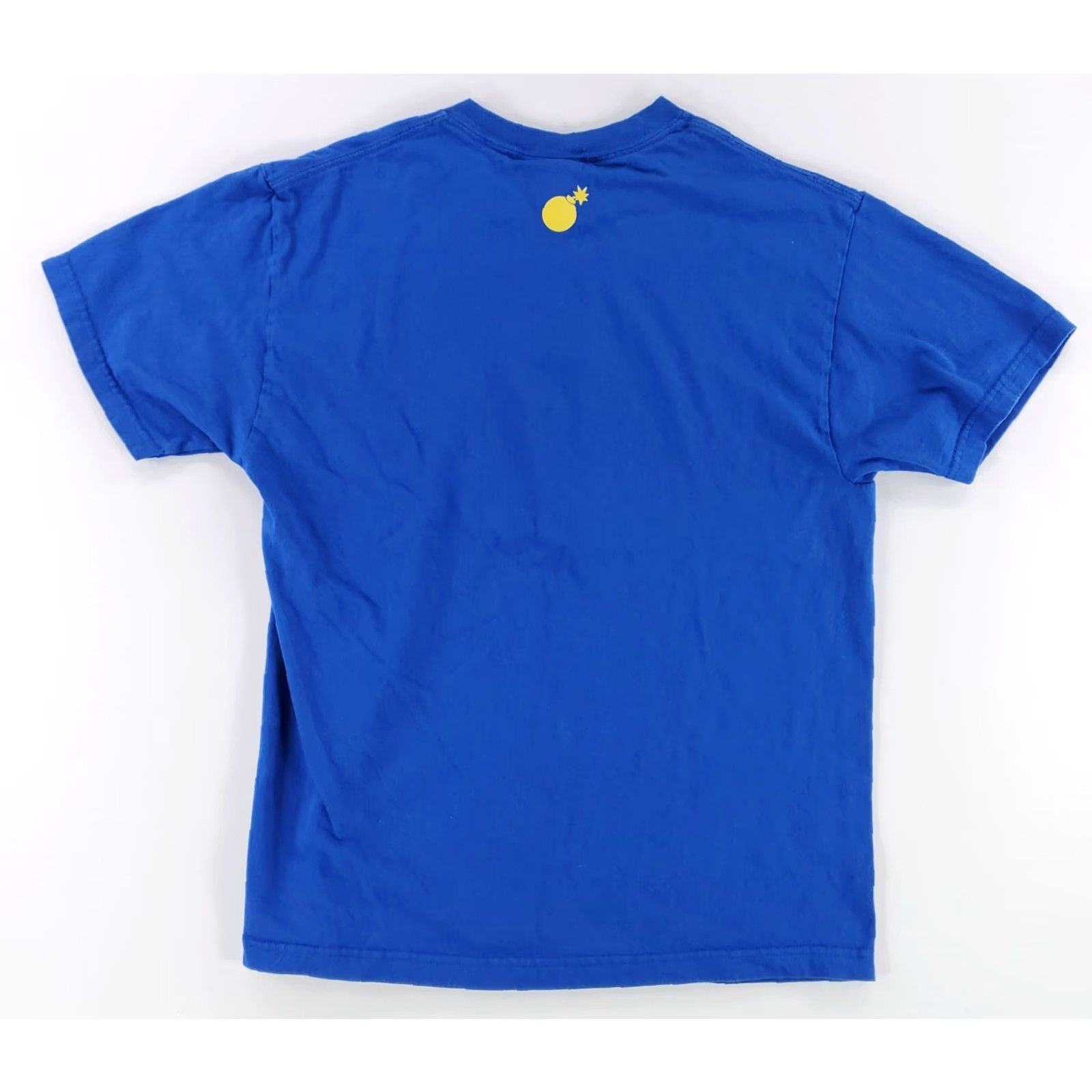 The Hundreds VINTAGE The Hundreds T Shirt Dog Pug Blue Spellout Mens L Size US L / EU 52-54 / 3 - 3 Thumbnail