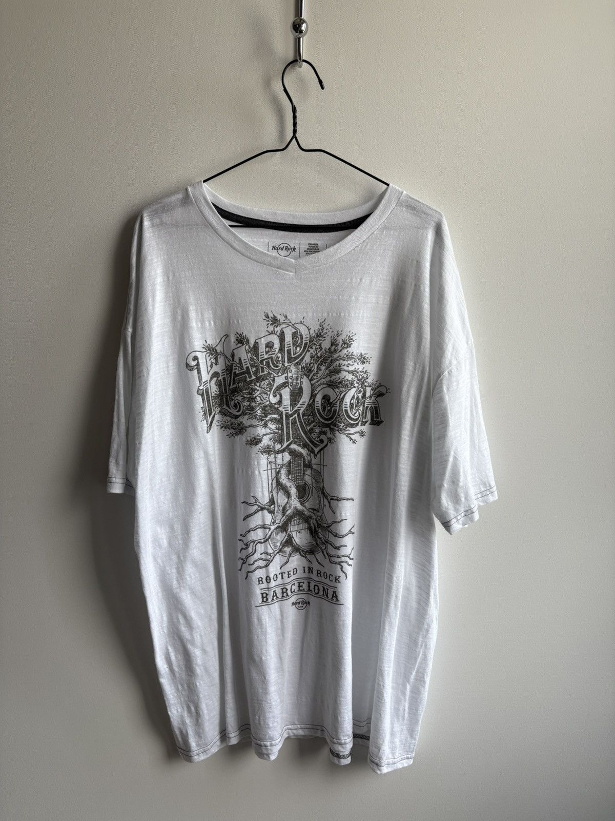 Hard Rock Cafe Vintage Streetwear Y2K Hard Rock Barcelona T-shirt Size US XXL / EU 58 / 5 - 1 Thumbnail