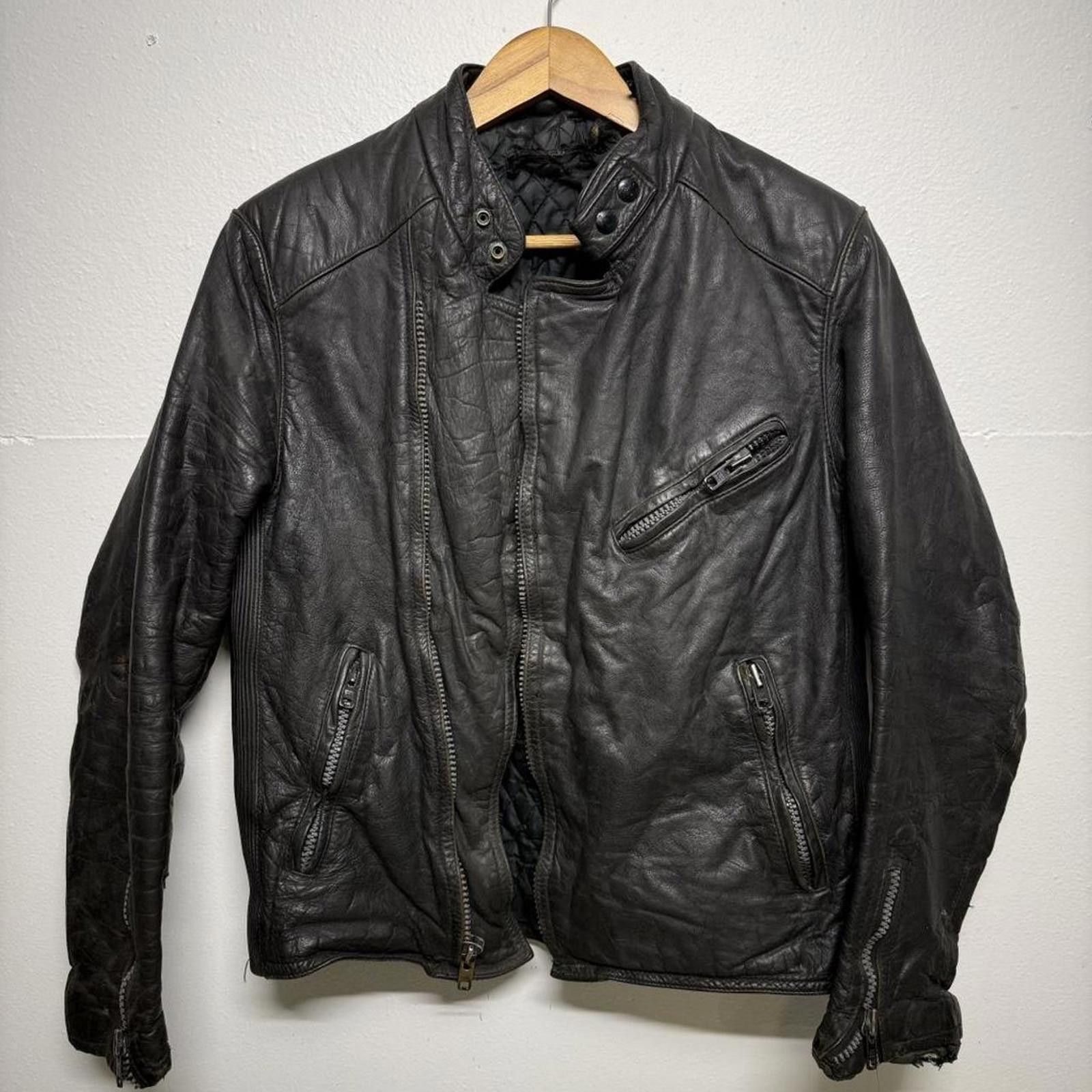 Harley Davidson 1980s Harley Davidson moto lined motorcycle jacket Size 42 Size US M / EU 48-50 / 2 - 1 Thumbnail