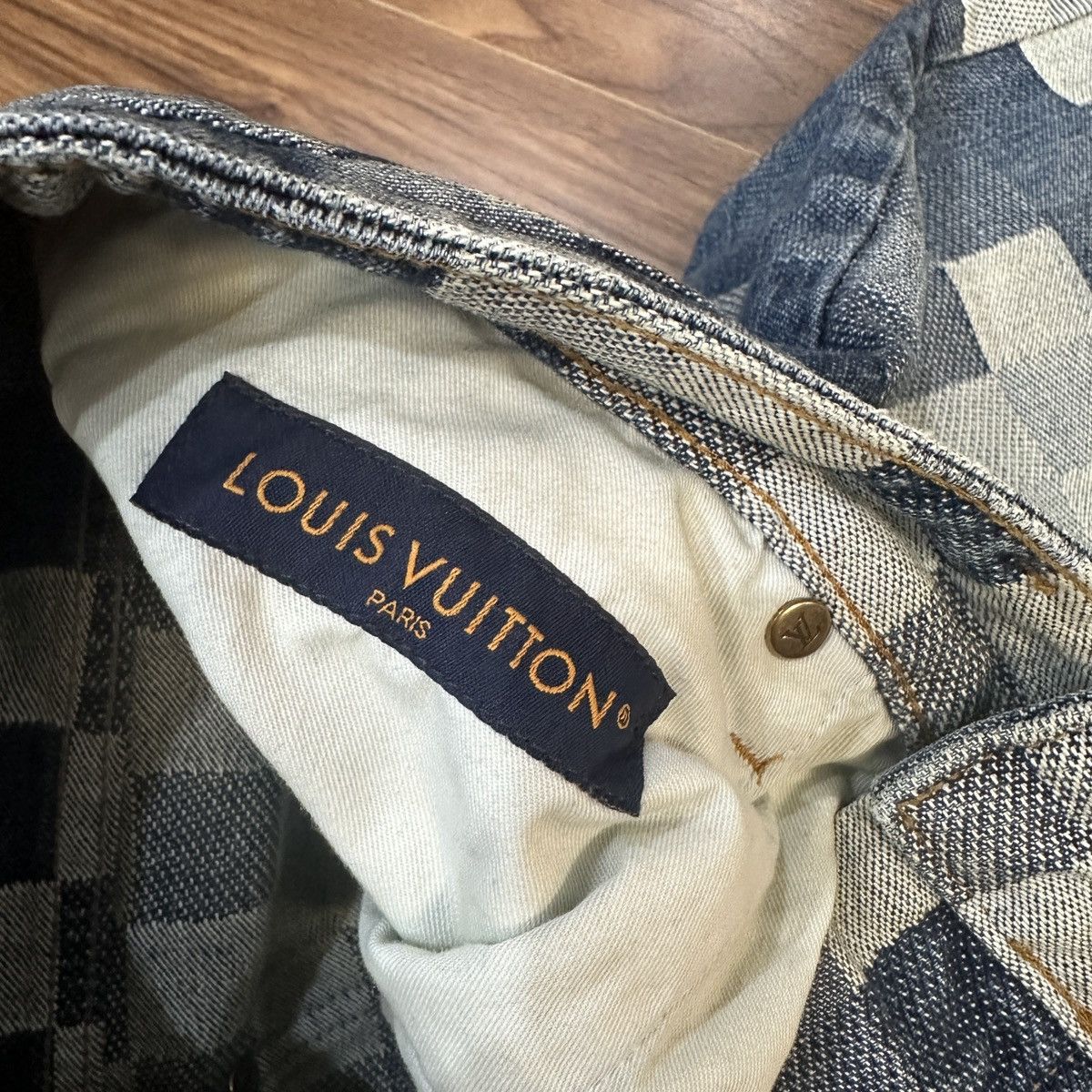 Louis Vuitton Louis Vuitton Damier Denim Pants Size US 28 / EU 44 - 3 Thumbnail