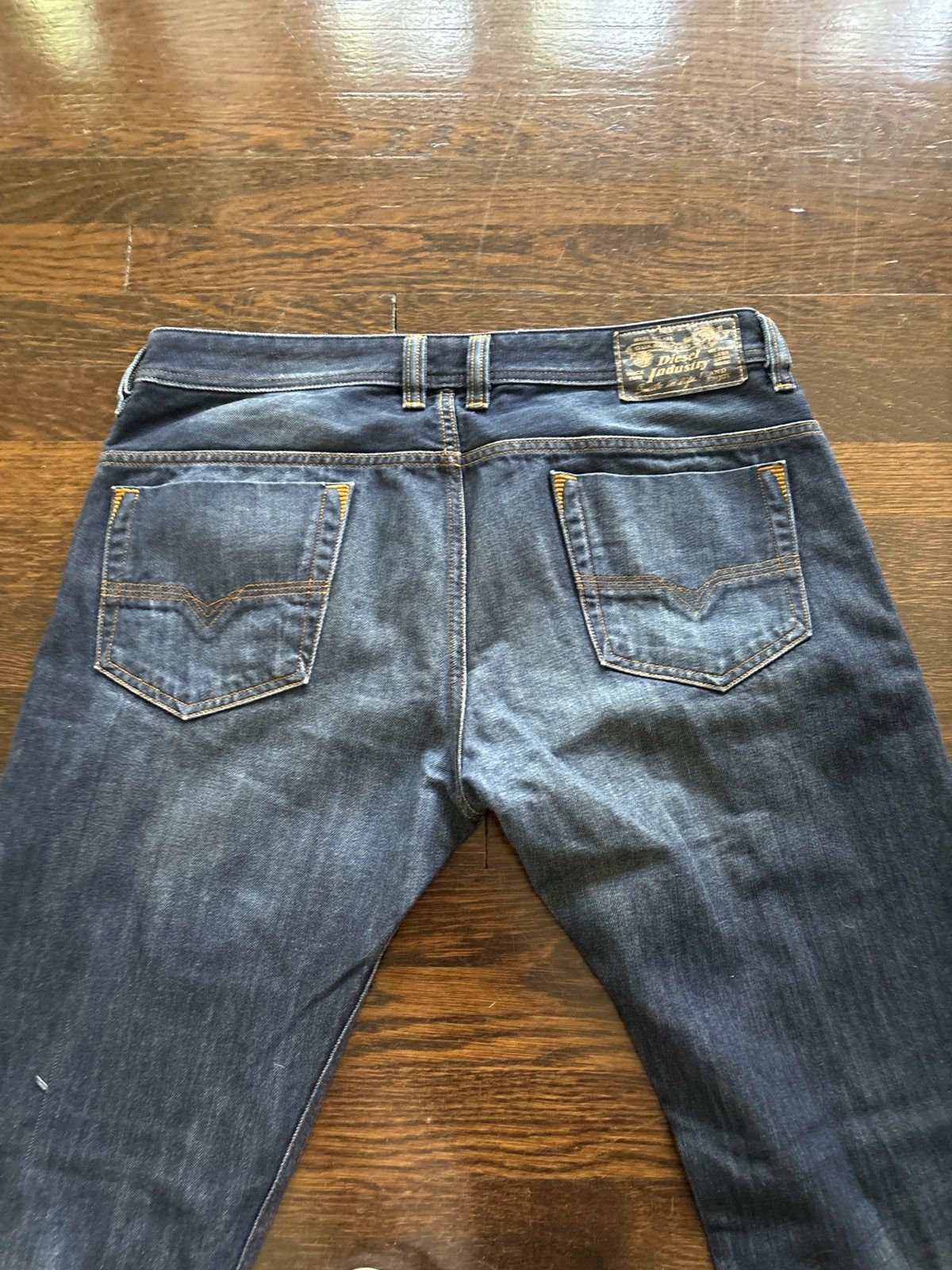 Diesel × Vintage Y2k Vintage Diesel Safado Slim-Straight denim Size US 33 - 5 Thumbnail