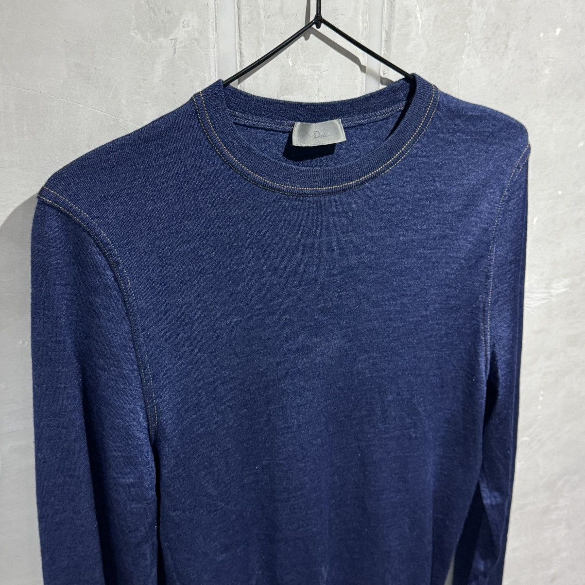 Dior AW 2008 Dior Homme Kris Van Assche Virgin Wool Knit Crewneck Size US S / EU 44-46 / 1 - 16 Thumbnail