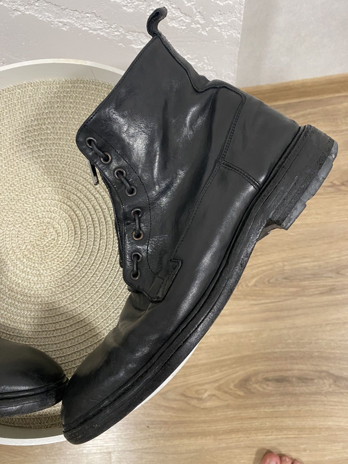 Officine Creative Officine Creative Front Zip Avantgarde Leather Boots Sz: 41 Size US 8 / EU 41 - 3 Thumbnail