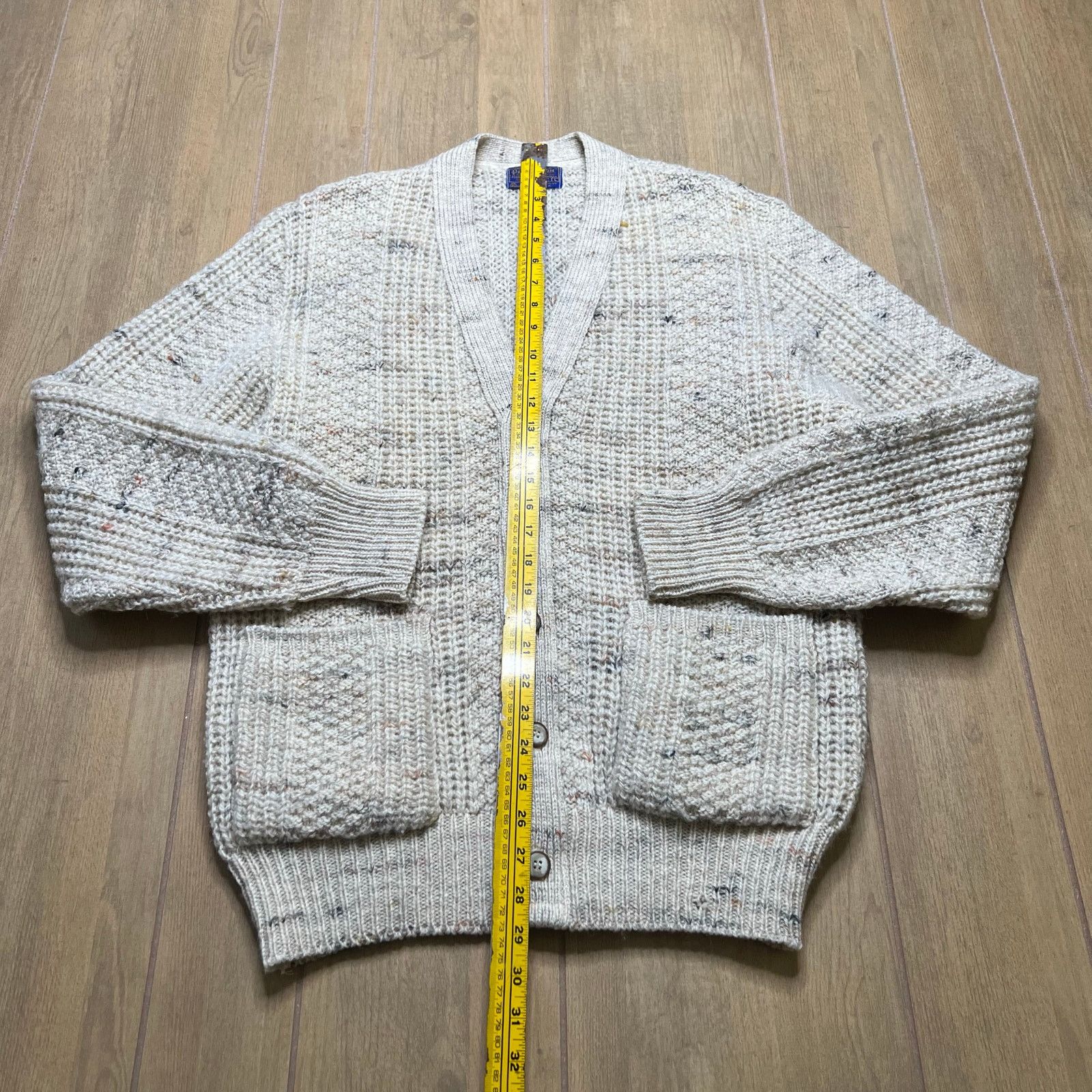 Pendleton Vintage Pendleton Virgin Wool Cardigan Sweater USA Made Sz L Size US L / EU 52-54 / 3 - 6 Thumbnail