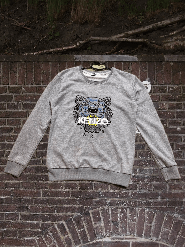 Kenzo Kenzo Sweater center big logo sweatshirt Size US S / EU 44-46 / 1 - 1 Thumbnail