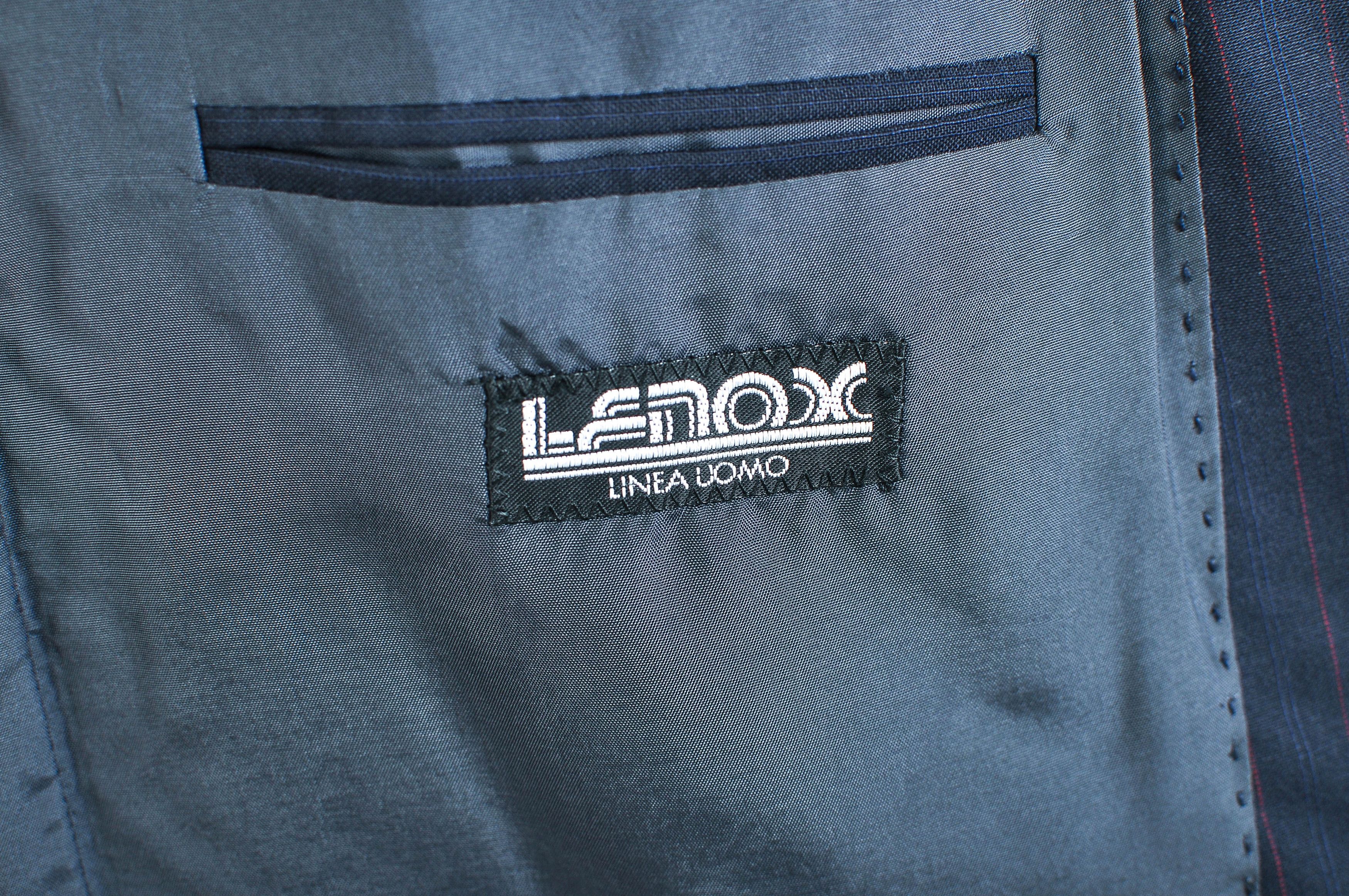 Other Dark blue, striped suit Size 44R - 4 Thumbnail