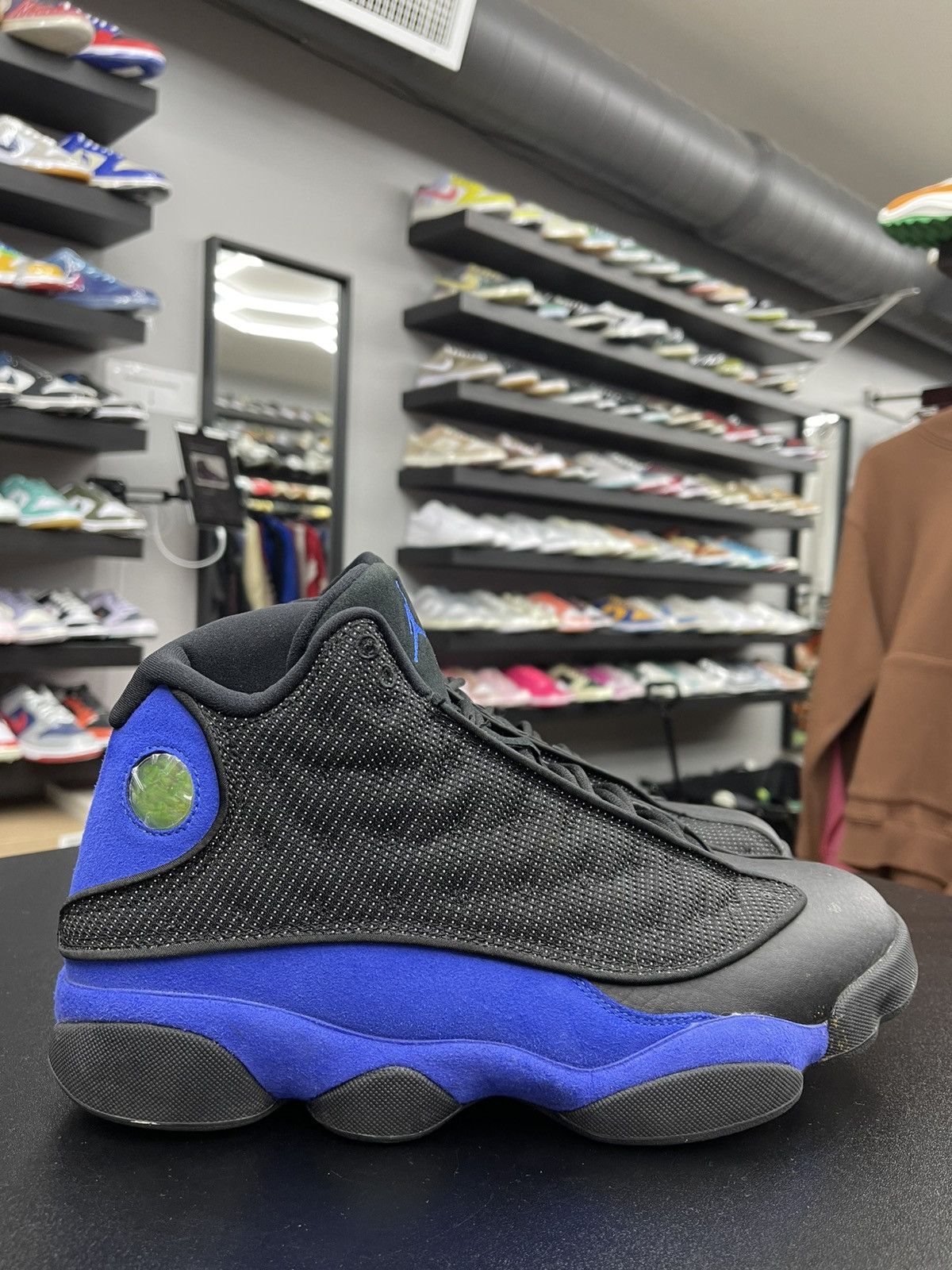 Jordan Brand Size 10.5 - Jordan 13 Black Hyper Royal Very Clean! Size US 10.5 / EU 43-44 - 3 Thumbnail