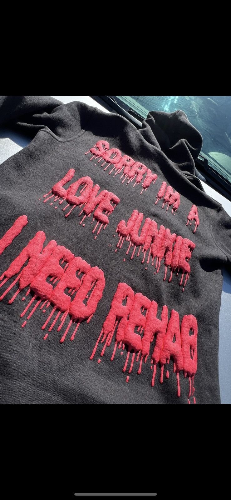 Other LOVE IS A DRUG CROPPED HOODIE Size US S / EU 44-46 / 1 - 3 Thumbnail