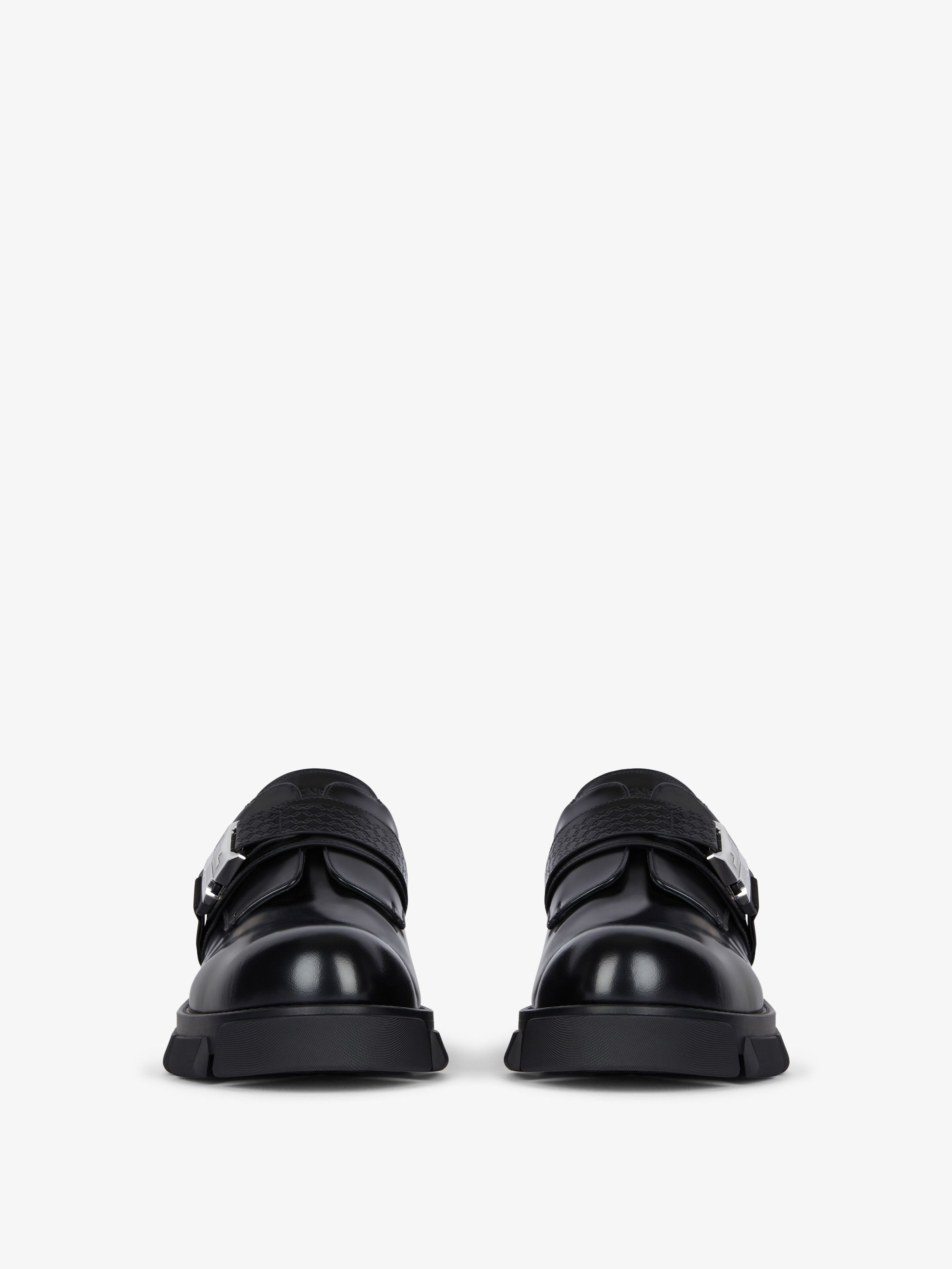 Givenchy o1lv12m1025 Terra Derby With Buckle in Black Size US 9 / EU 42 - 4 Thumbnail