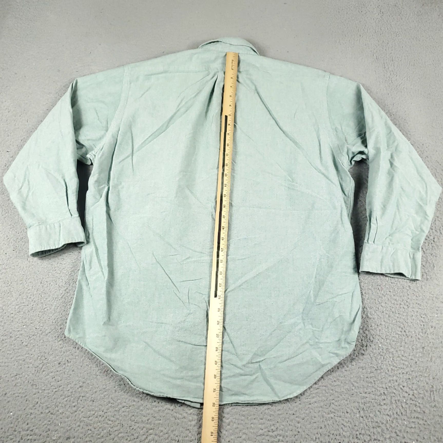 Ralph Lauren Ralph Lauren Shirt Mens 16 Green Dress Button Up Long Sleeve Size 42R - 5 Thumbnail