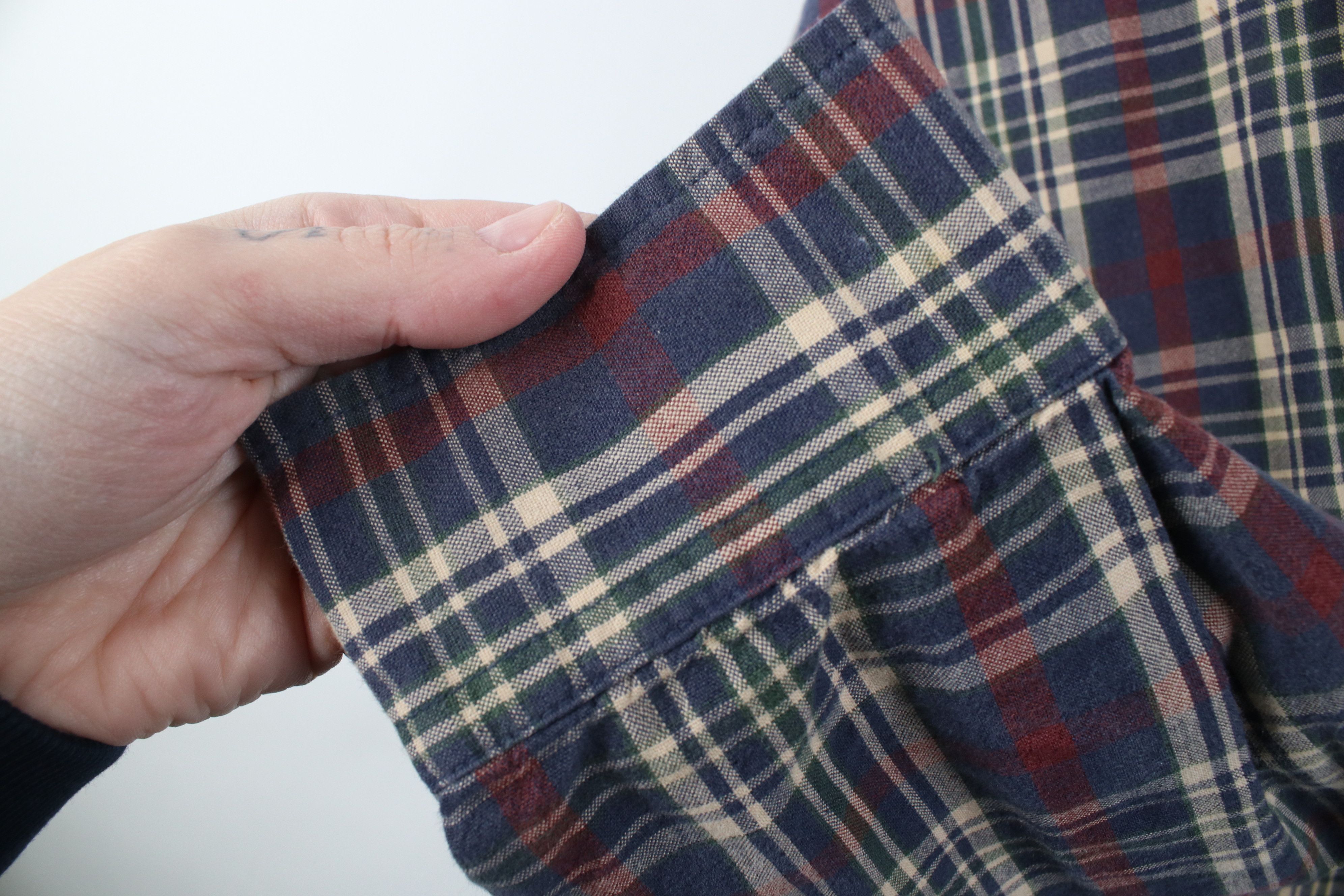 Abercrombie & Fitch Vintage 90s Abercrombie & Fitch Collared Button Shirt Plaid Size US L / EU 52-54 / 3 - 4 Thumbnail