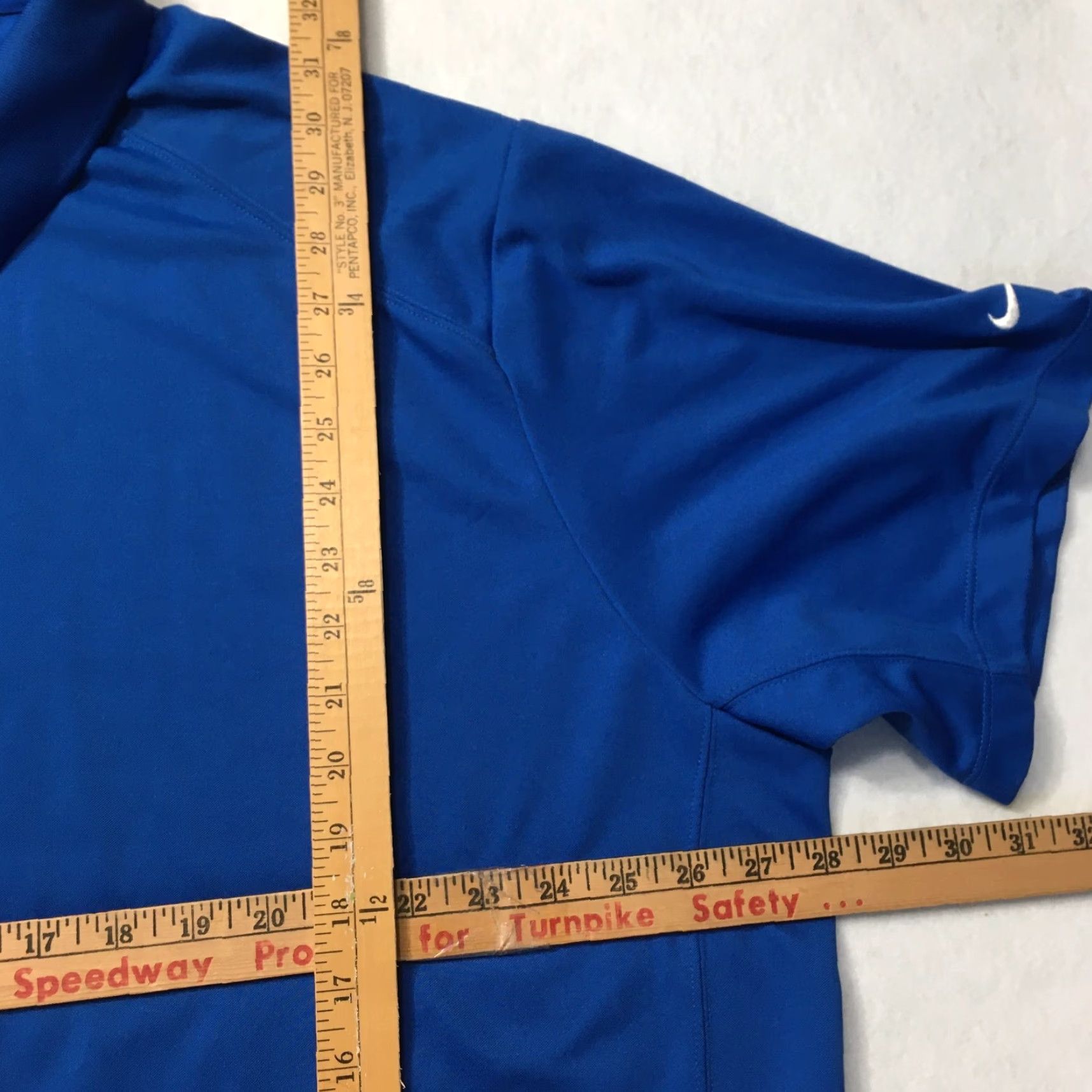 Nike Nike Golf Polo Mens 3XL Tour Performance Blue Collar Short Sleeve Polo Size US XXL / EU 58 / 5 - 4 Thumbnail