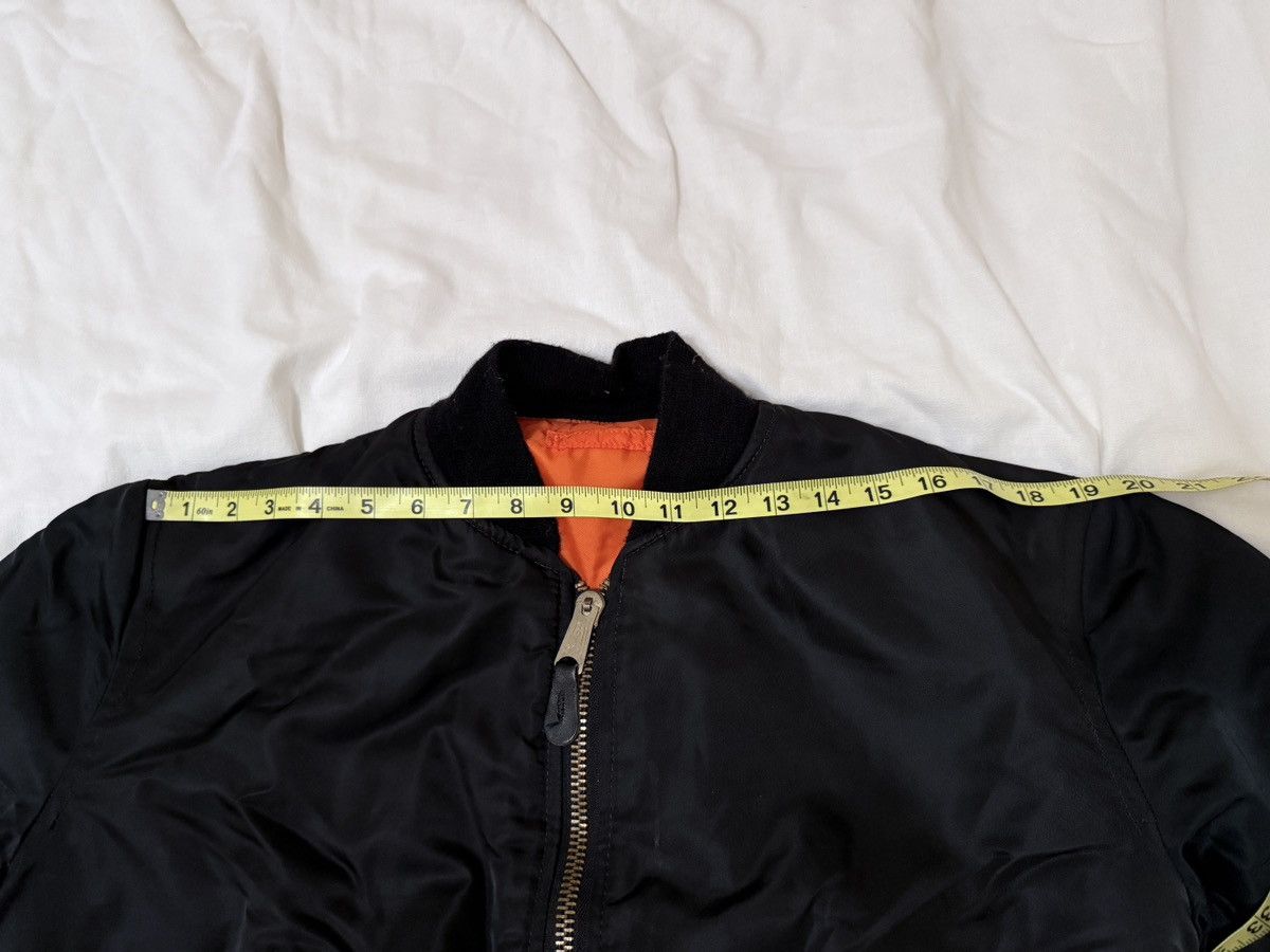 Vintage Vintage 90s Alpha Industries Bomber Made in USA Size US M / EU 48-50 / 2 - 8 Thumbnail