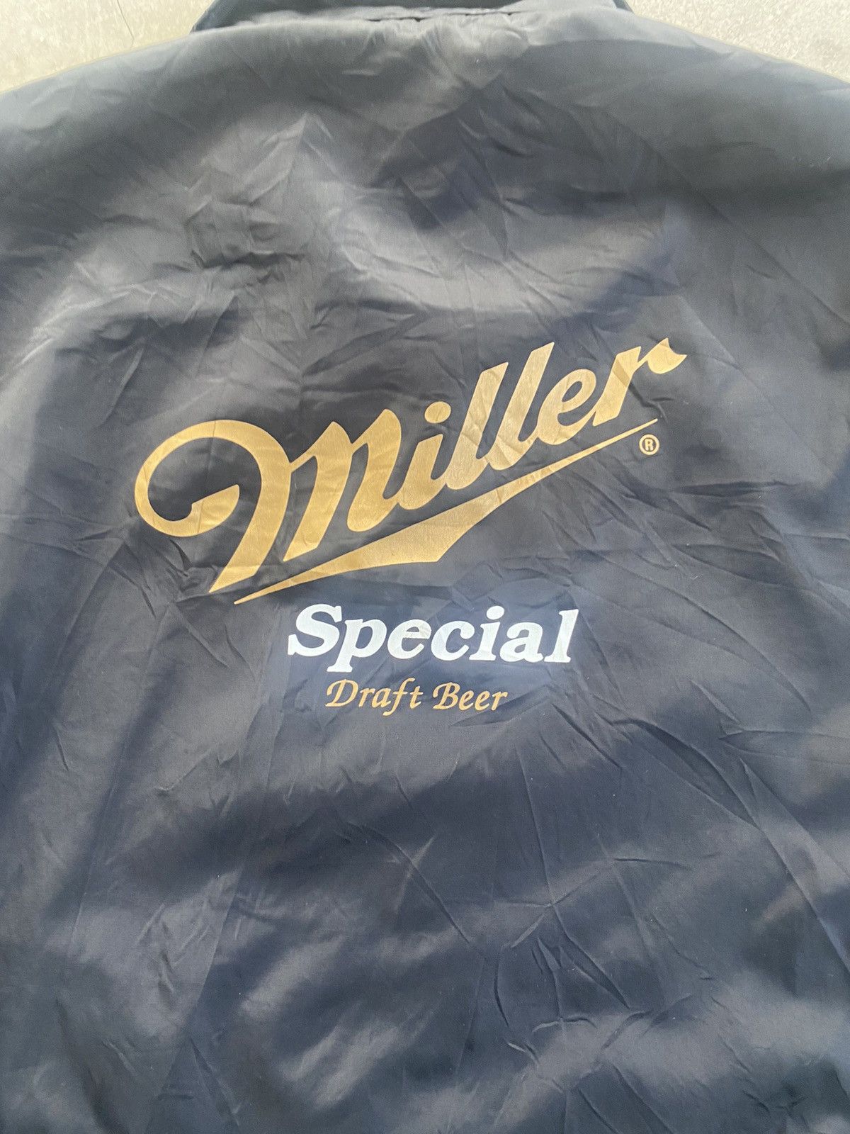 Japanese Brand × Vintage VINTAGE MILLER SPECIAL DRAFT BEER COACH JACKET Size US L / EU 52-54 / 3 - 7 Thumbnail