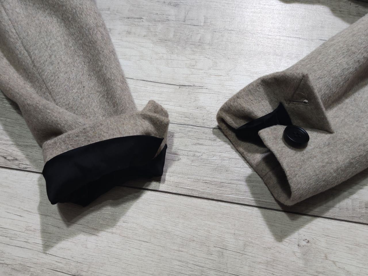 Allsaints Allsaints Men's Manor Wool Coat Size 38 Size US M / EU 48-50 / 2 - 10 Thumbnail
