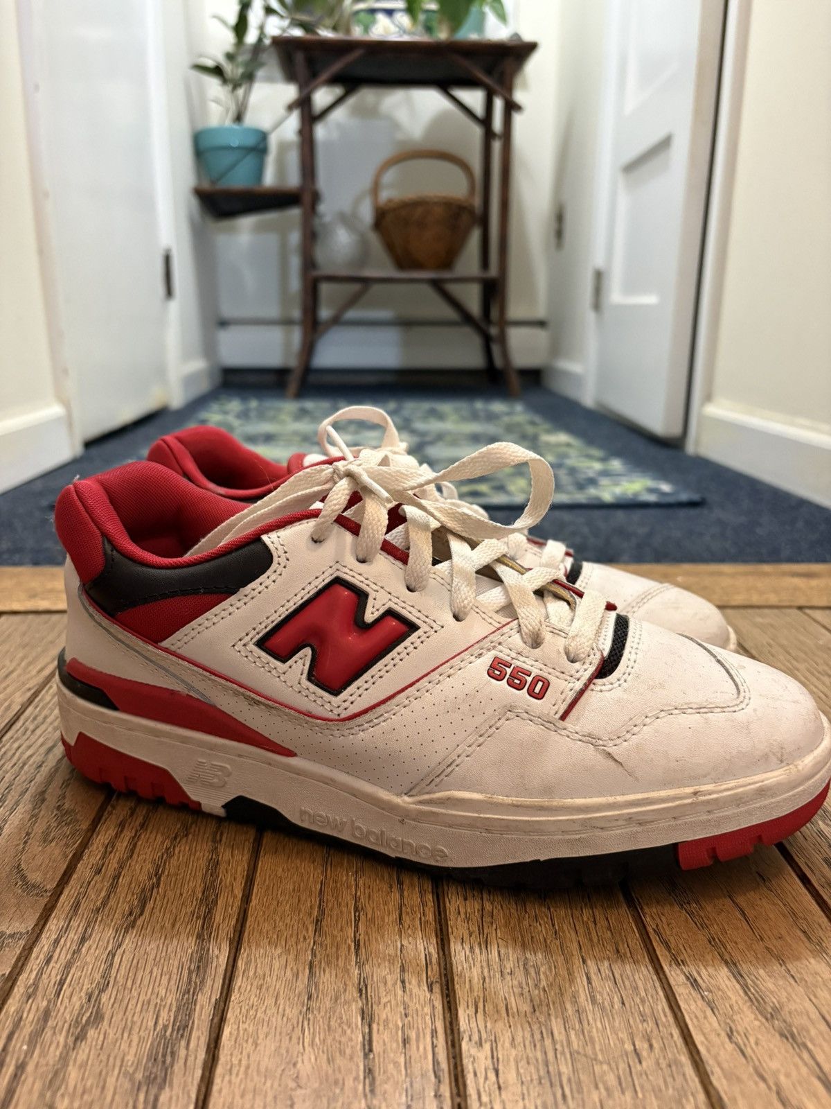 New Balance New Balance 550 Red Size US 9 / IT 39 - 3 Thumbnail