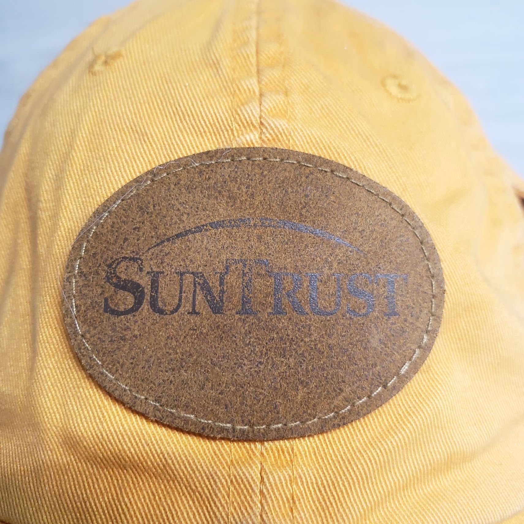 Vintage VINTAGE SunTrust Bank Hat Orange Adjustable Cap Sun Trust Baseball Hat Size ONE SIZE - 2 Thumbnail