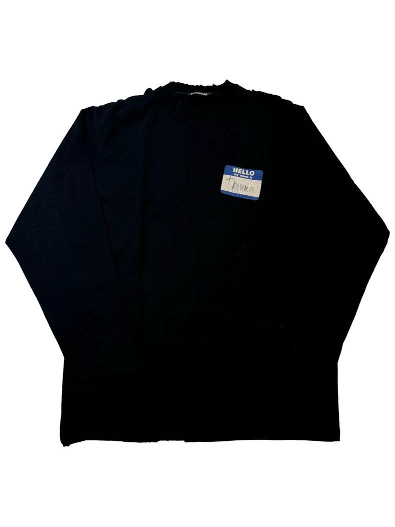 Balenciaga Balenciaga x Apple Music My Name is Demna Nametag Zip