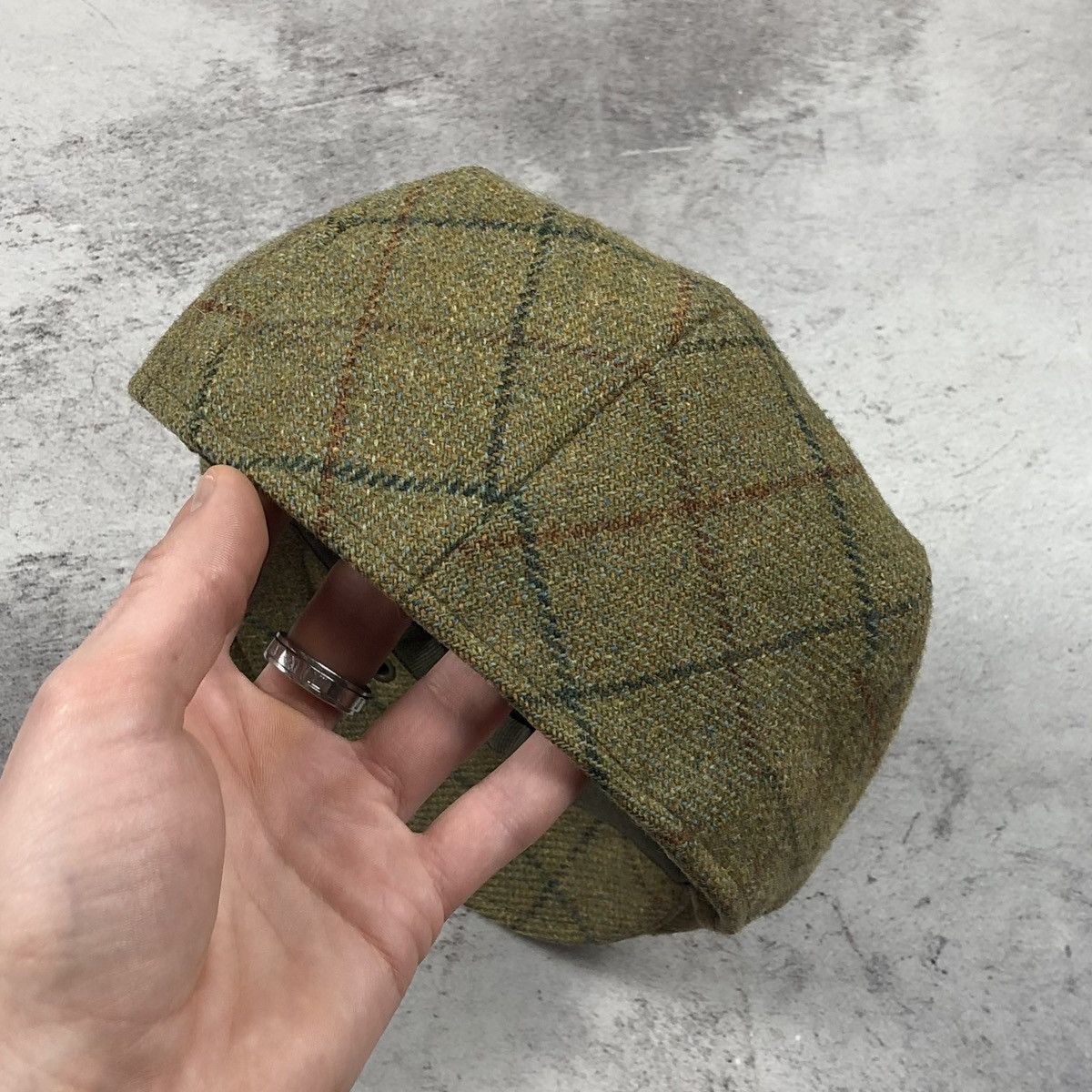 Barbour Barbour Plaid Tweed Flat Cap Size ONE SIZE - 7 Thumbnail