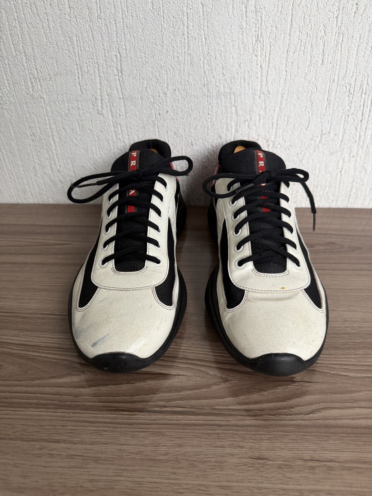 Prada America cup leather trainers Size US 12 / EU 45 - 6 Thumbnail