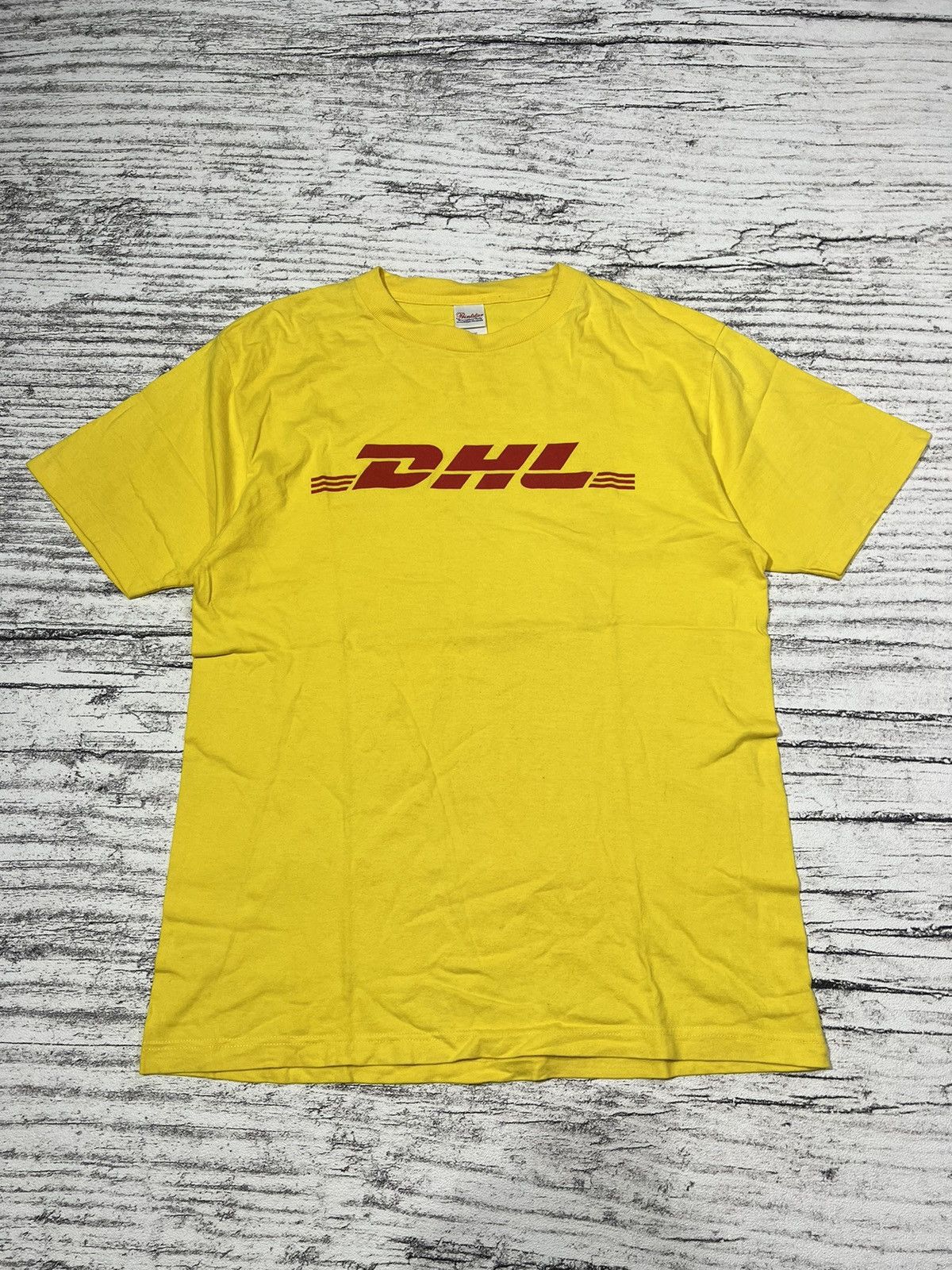 Kapital 2000s Japanese DHL Iconic Script Logo Tee y2k Size US M / EU 48-50 / 2 - 1 Thumbnail