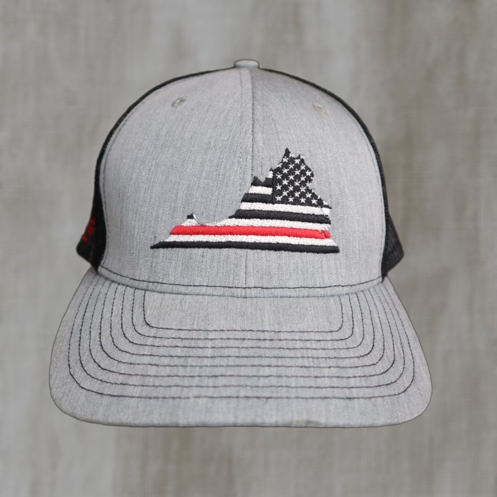Vintage VINTAGE Virginia Lottery Striped Cotton Baseball Cap Men Adjustable Gray Fall Spring Size ONE SIZE - 1 Thumbnail