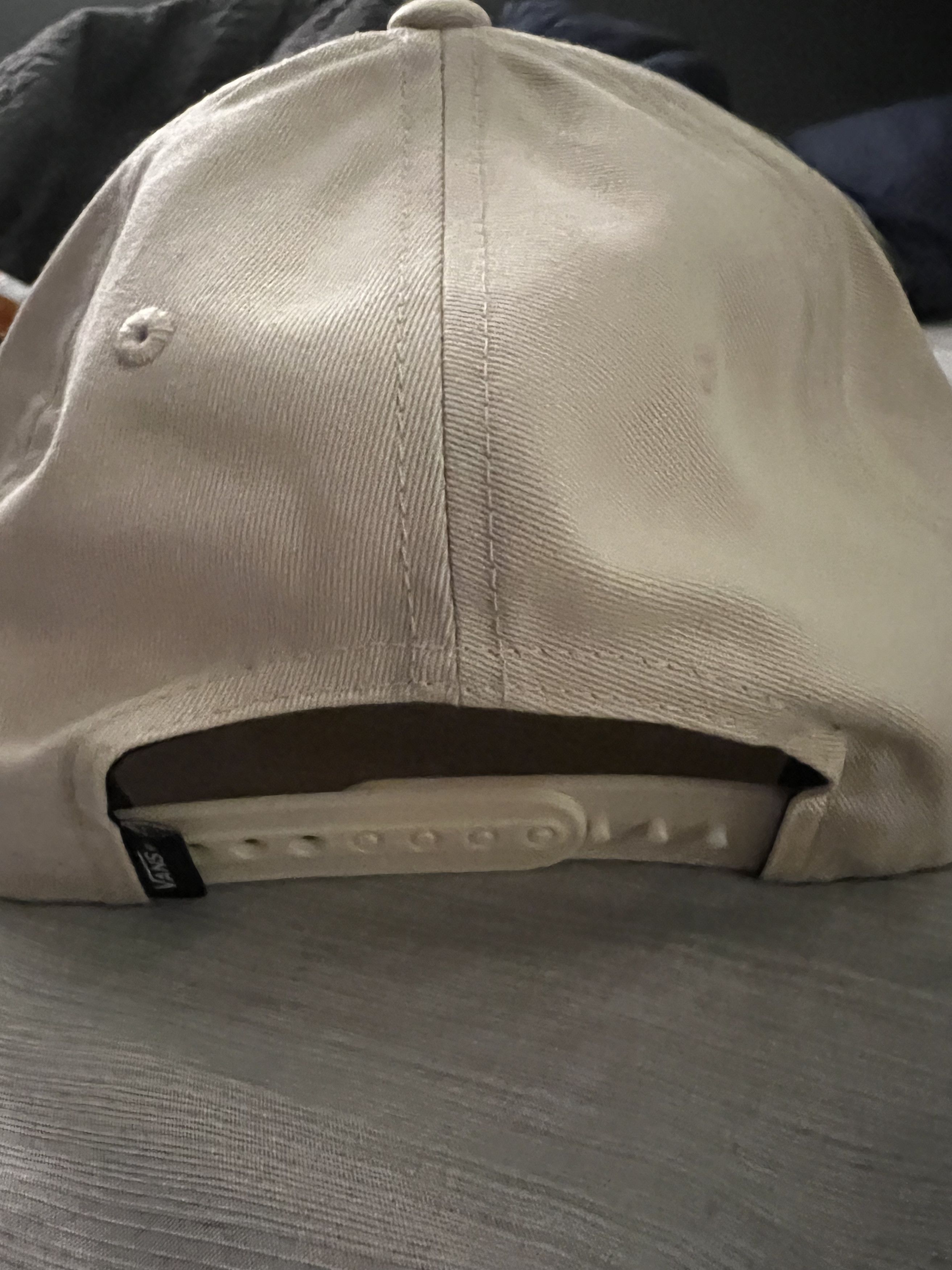 Vans Vans Snapback Hat Beige/Brown Unisex Adjustable Trucker Cap Size ONE SIZE - 3 Thumbnail