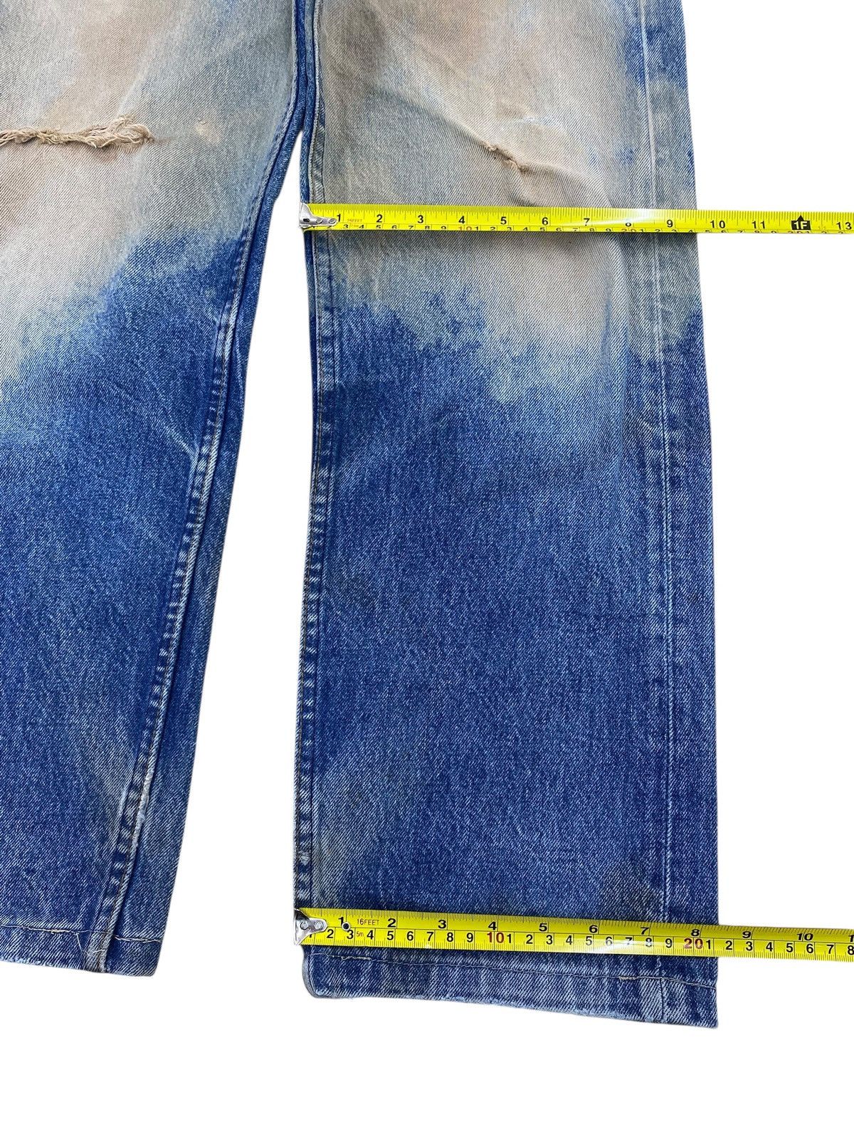 Levi's Vintage Levi’s Rusty Faded Wash Style Ripped Jeans Size US 32 / EU 48 - 8 Thumbnail