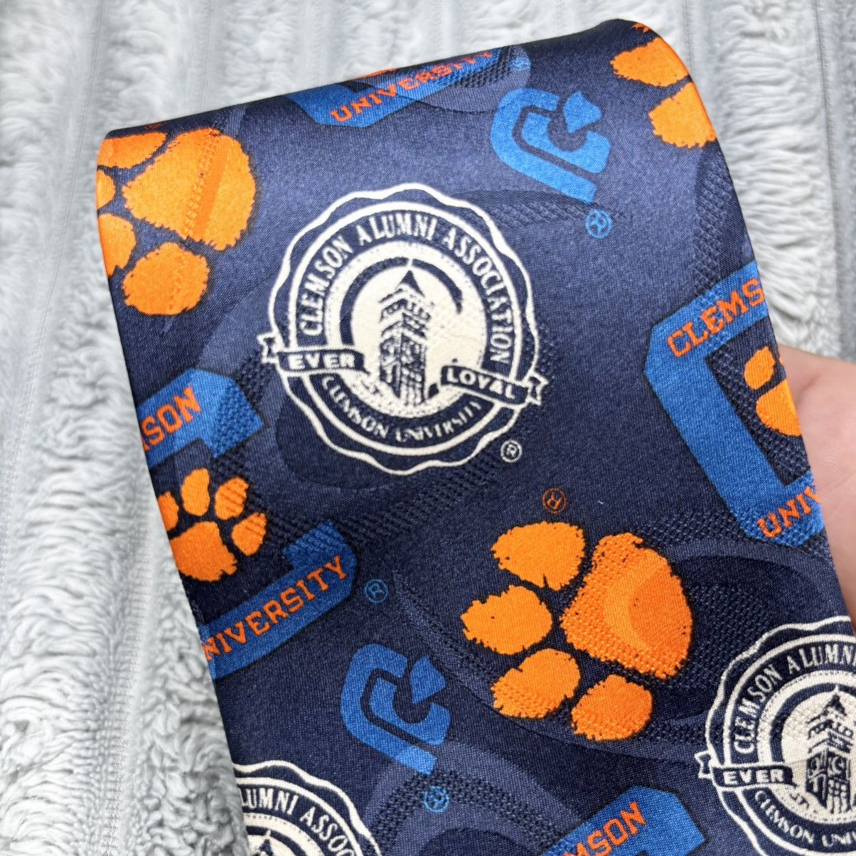 Other WEMBLEY Clemson University alumni Association 100 silk Size ONE SIZE - 8 Thumbnail