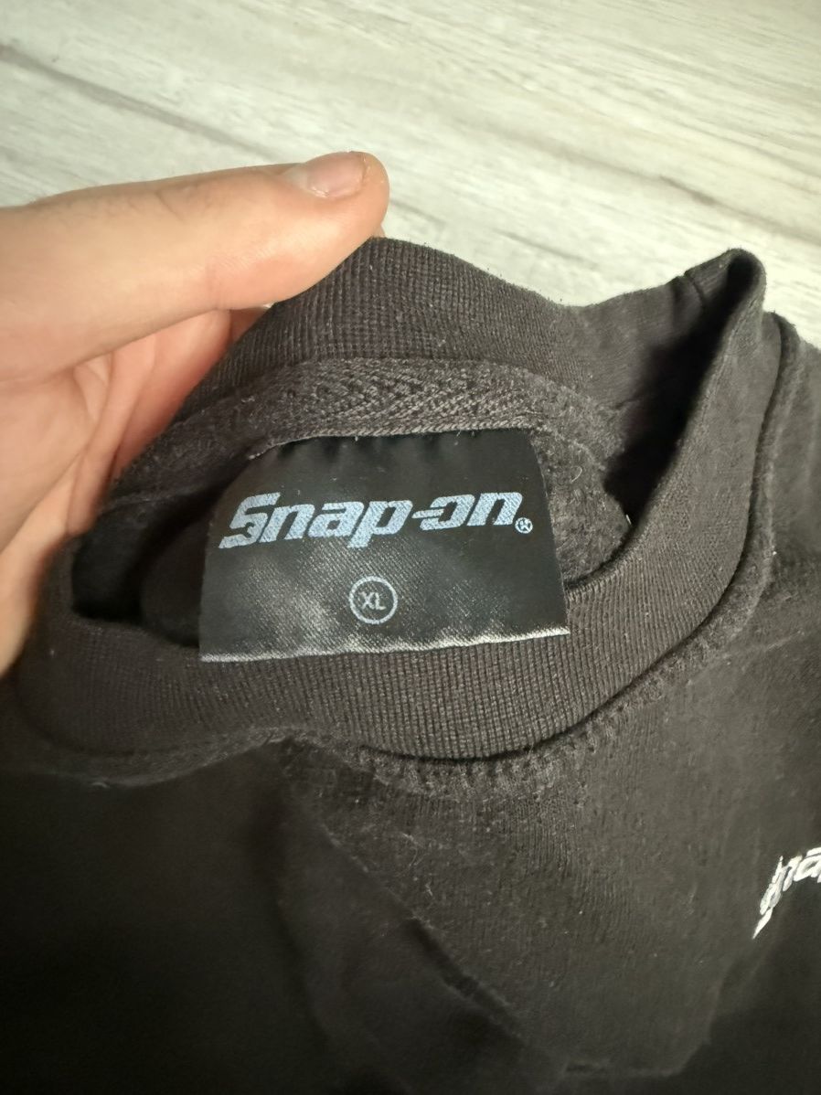 Vintage Vintage snap-on Sweatshirt 90’s crewneck shirt Size US XL / EU 56 / 4 - 3 Thumbnail
