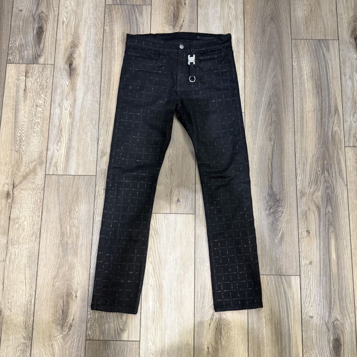 Alyx Alyx Logo Monogram Buckle Denim Size US 28 / EU 44 - 1 Thumbnail