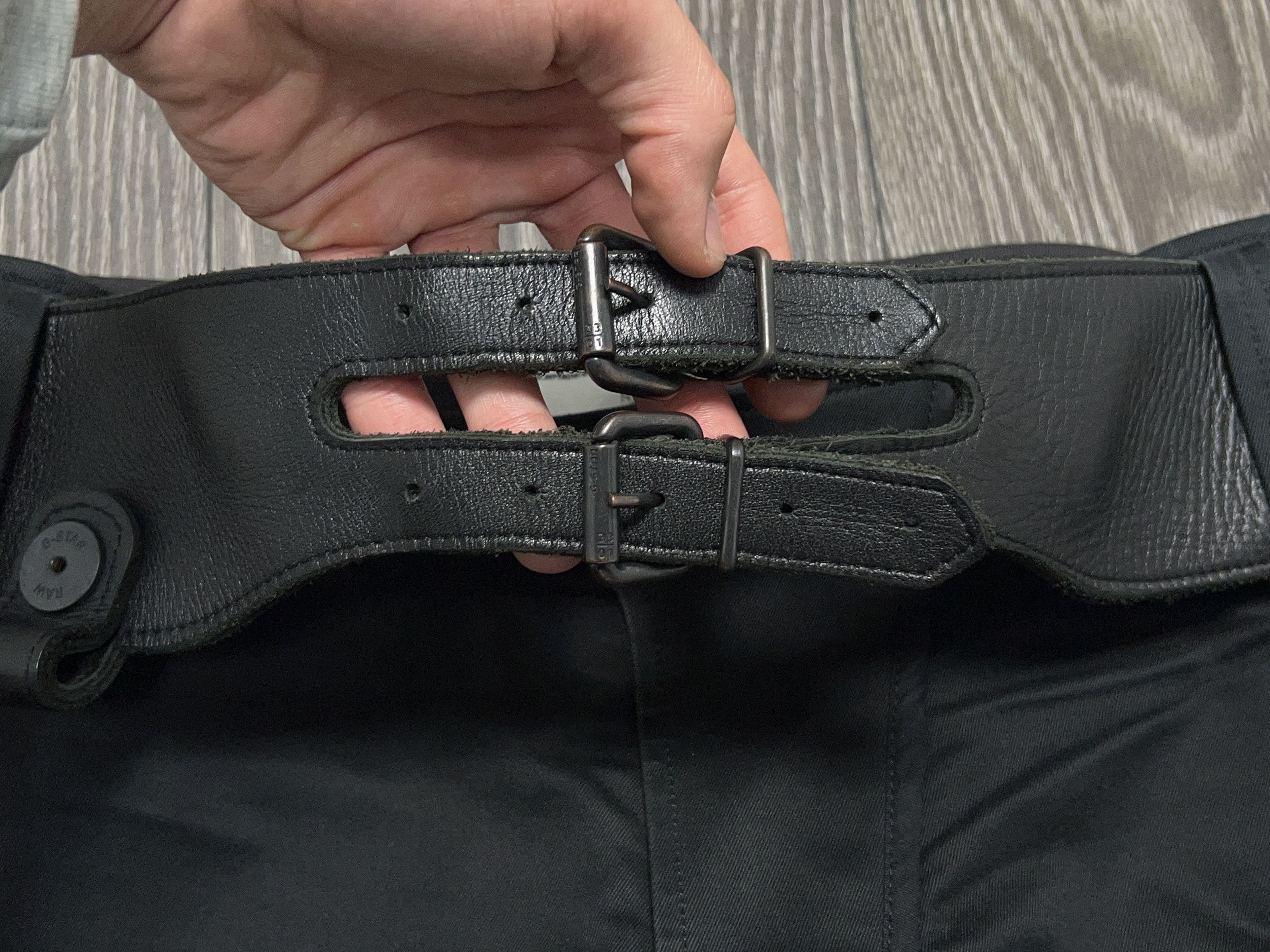 G-Star RARE NY RAW Special Edition Quilted Pants Biker Moto Style Size US 32 / EU 48 - 5 Thumbnail