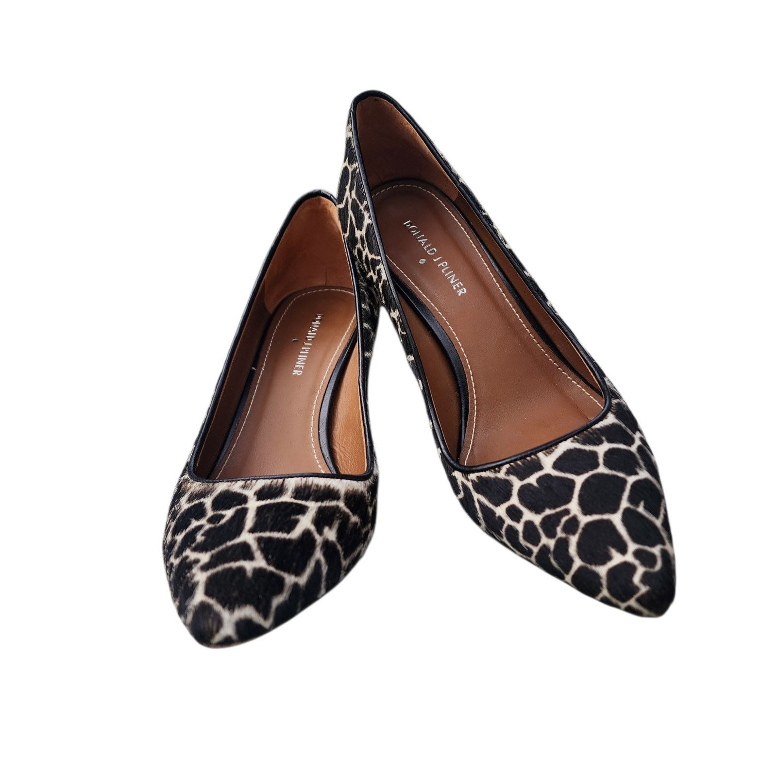 Donald Pliner Donald Pliner Treva Giraffe Exotic Fur Pointed Toe Pumps 8 Size US 8 / IT 38 - 5 Thumbnail