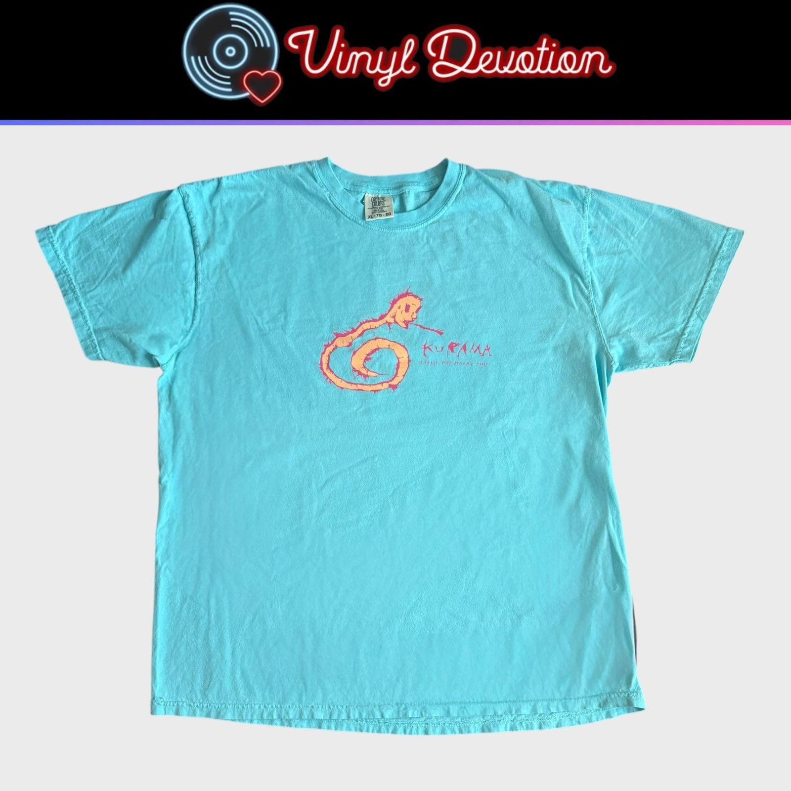Band Tees Kurama Band Snakes With Human Traits Turquoise Shirt Size XL Size US XL / EU 56 / 4 - 1 Thumbnail